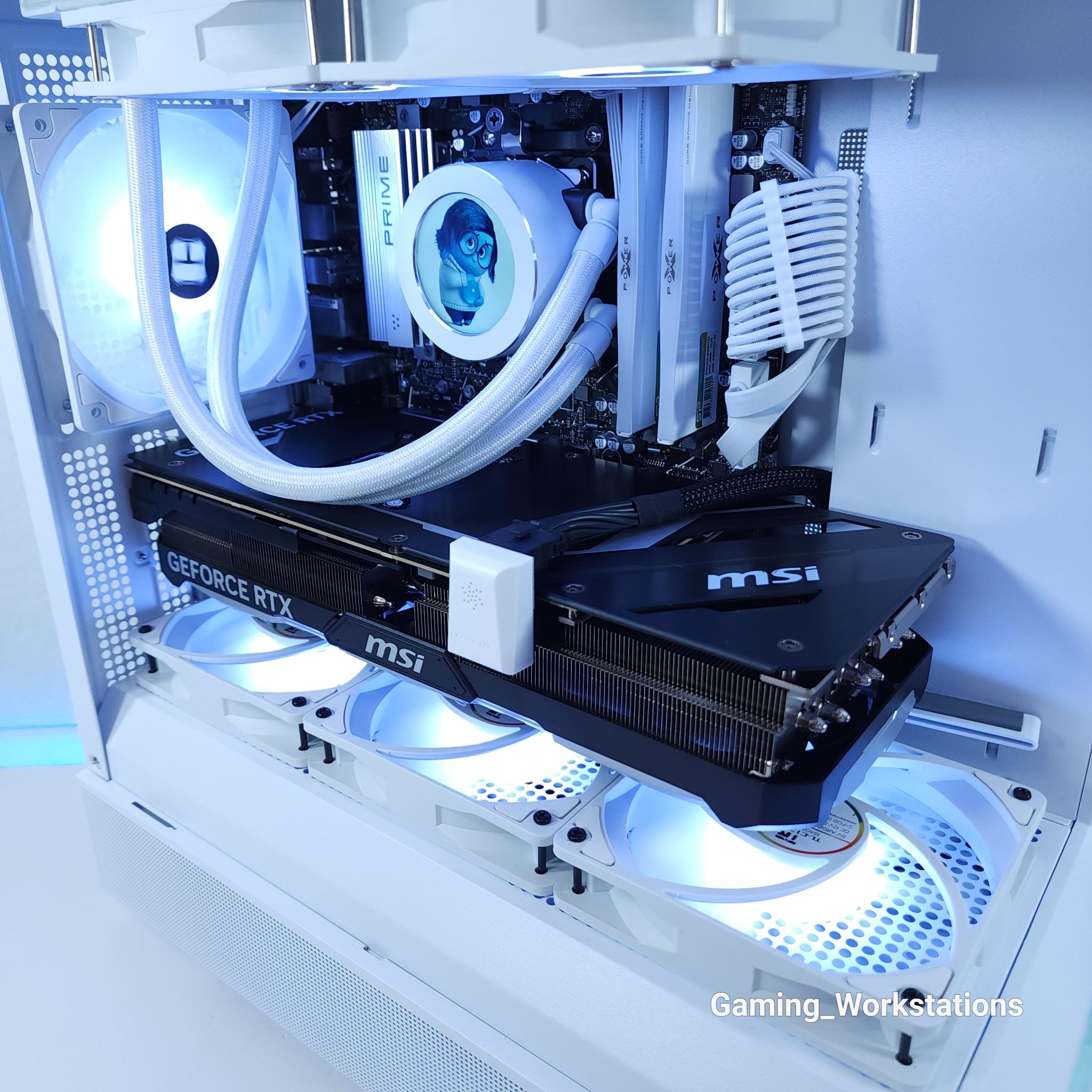 🤍RTX 4080 SUPER ● Ryzen 7 7800X3D ● 32GB 6000MHz ● 2TB NVMe Gen 4 ● 1440/4K Gaming Computer