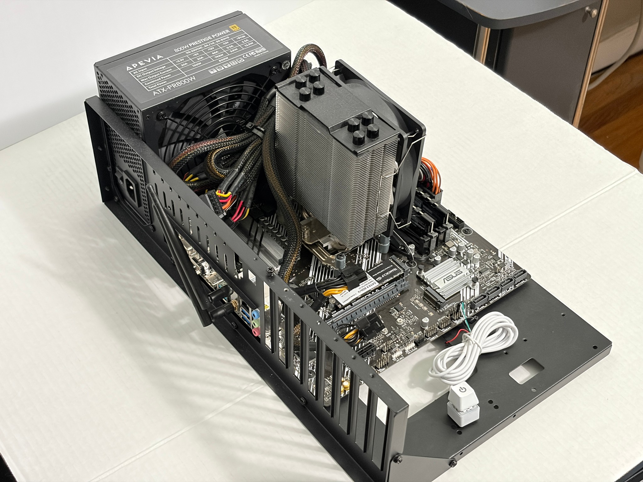 Open Air Test Bench – Ryzen 7 5800X | 32GB RAM | 800W PSU | Ready to Use