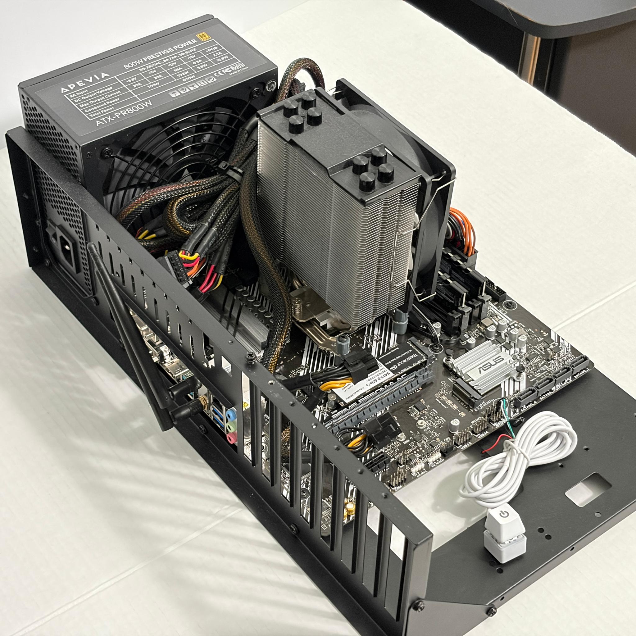 Open Air Test Bench – Ryzen 7 5800X | 32GB RAM | 800W PSU | Ready to Use