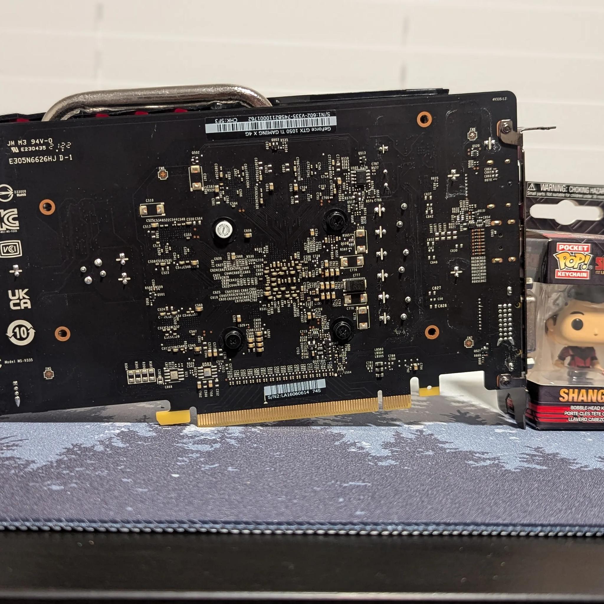 Nvidia GTX 1050 ti - 4GB DDR5, MSI, Dual-Fan Model