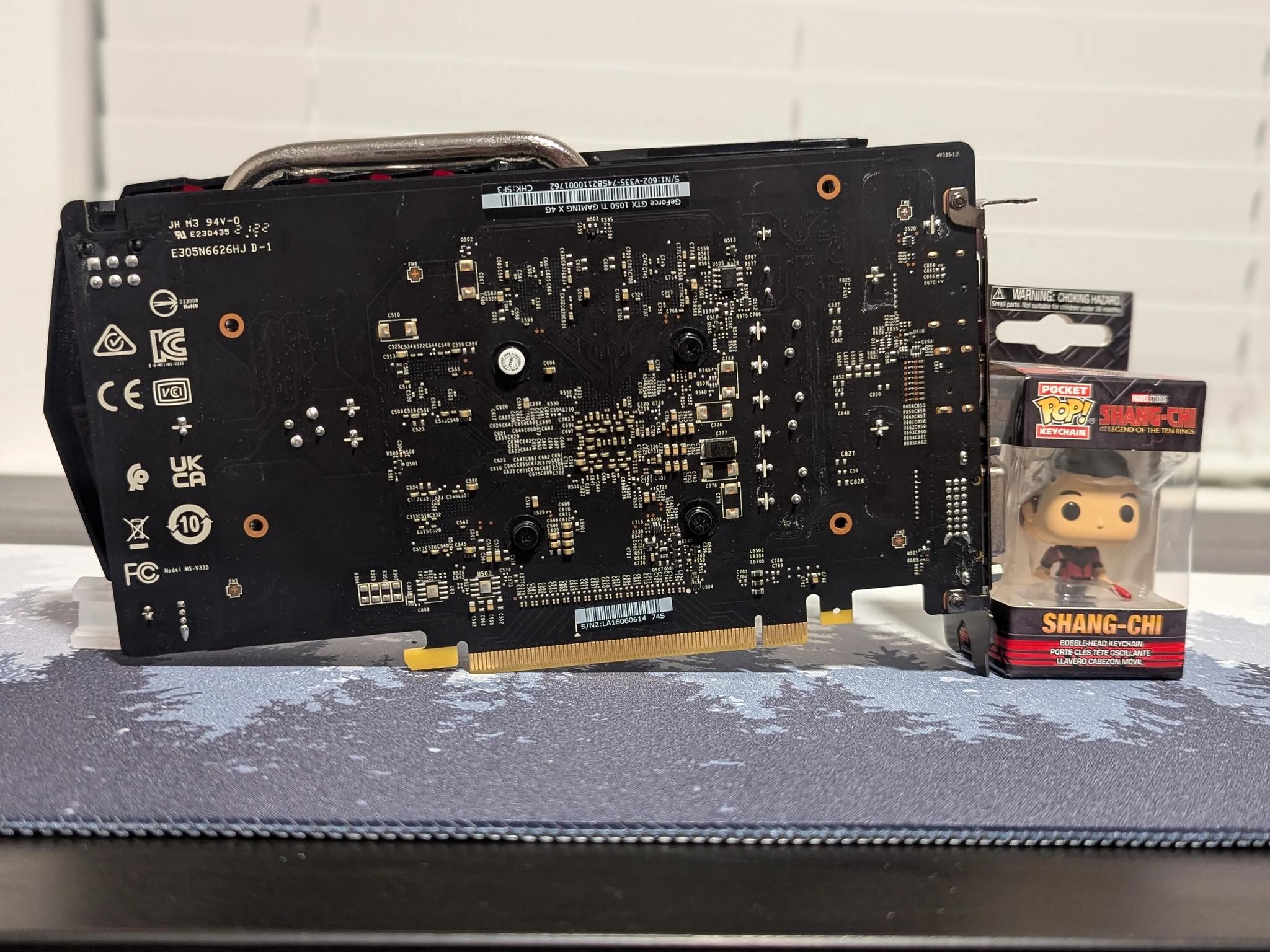 Nvidia GTX 1050 ti - 4GB DDR5, MSI, Dual-Fan Model