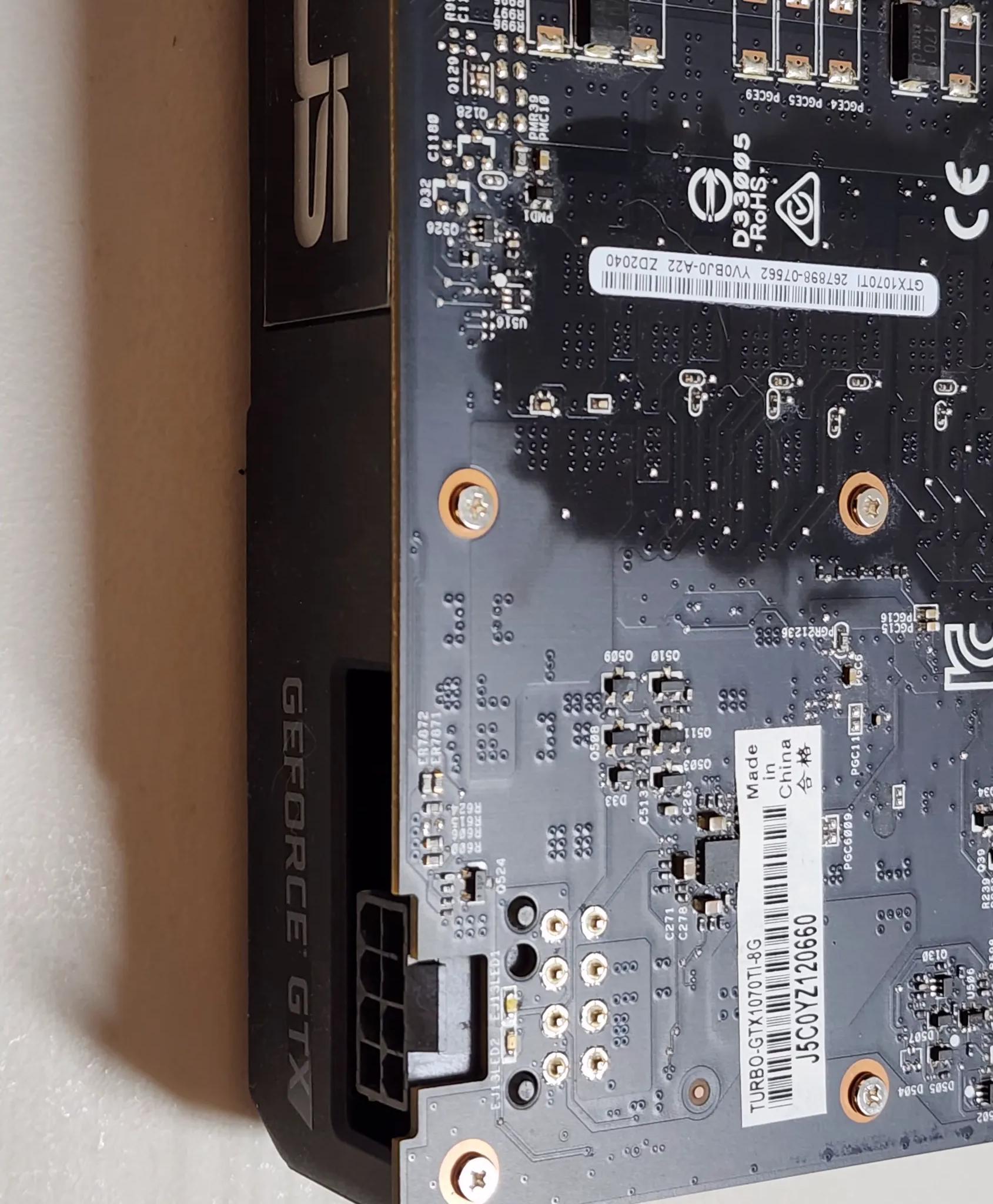 ASUS GeForce GTX 1070 Ti Graphics Card 8GB GDDR5 Gaming GPU