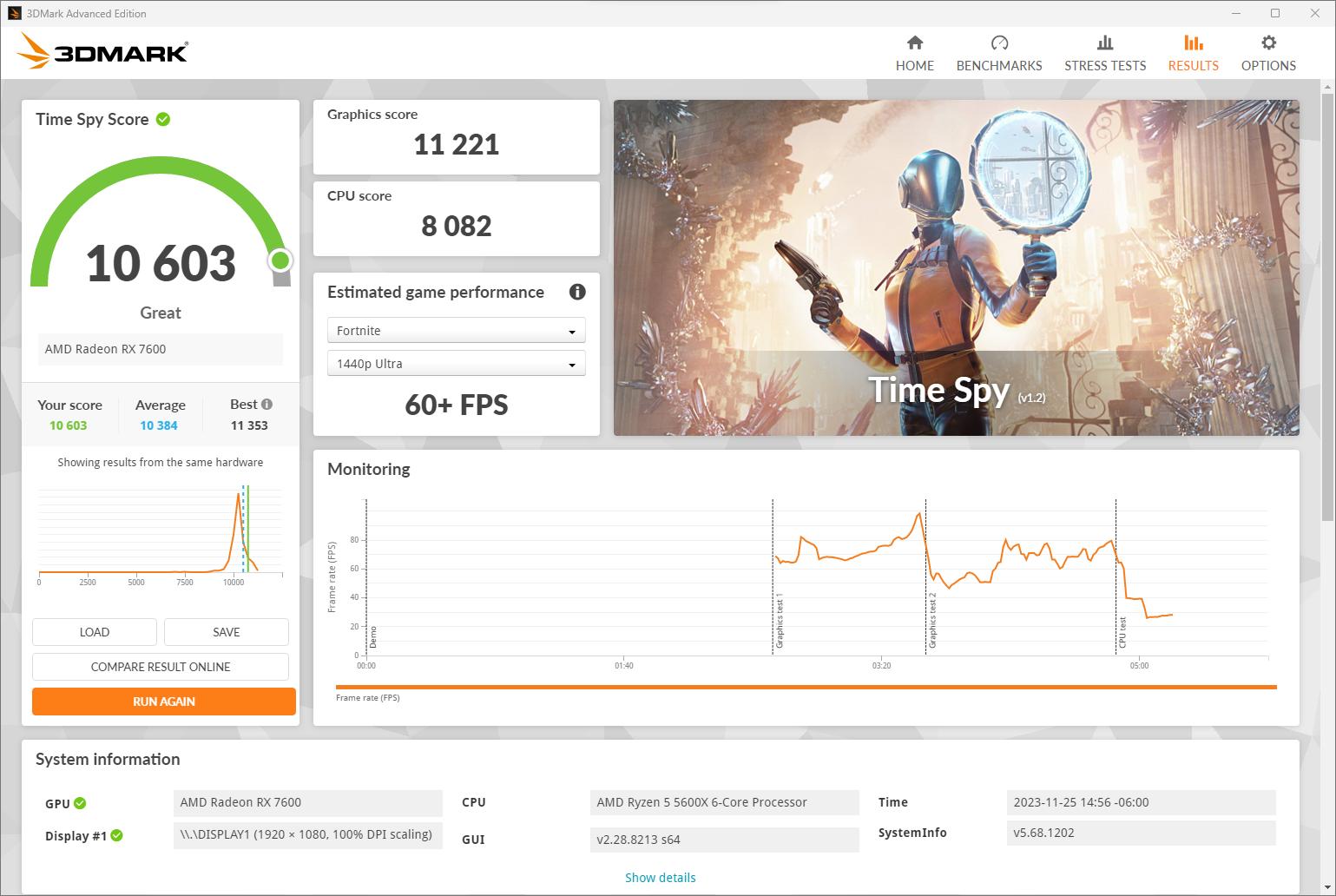 [Prometheus] || Ryzen 5 5600X + Radeon RX 7600 8GB w/ 1TB M.2 NVMe Storage & 16GB of DDR4 RAM