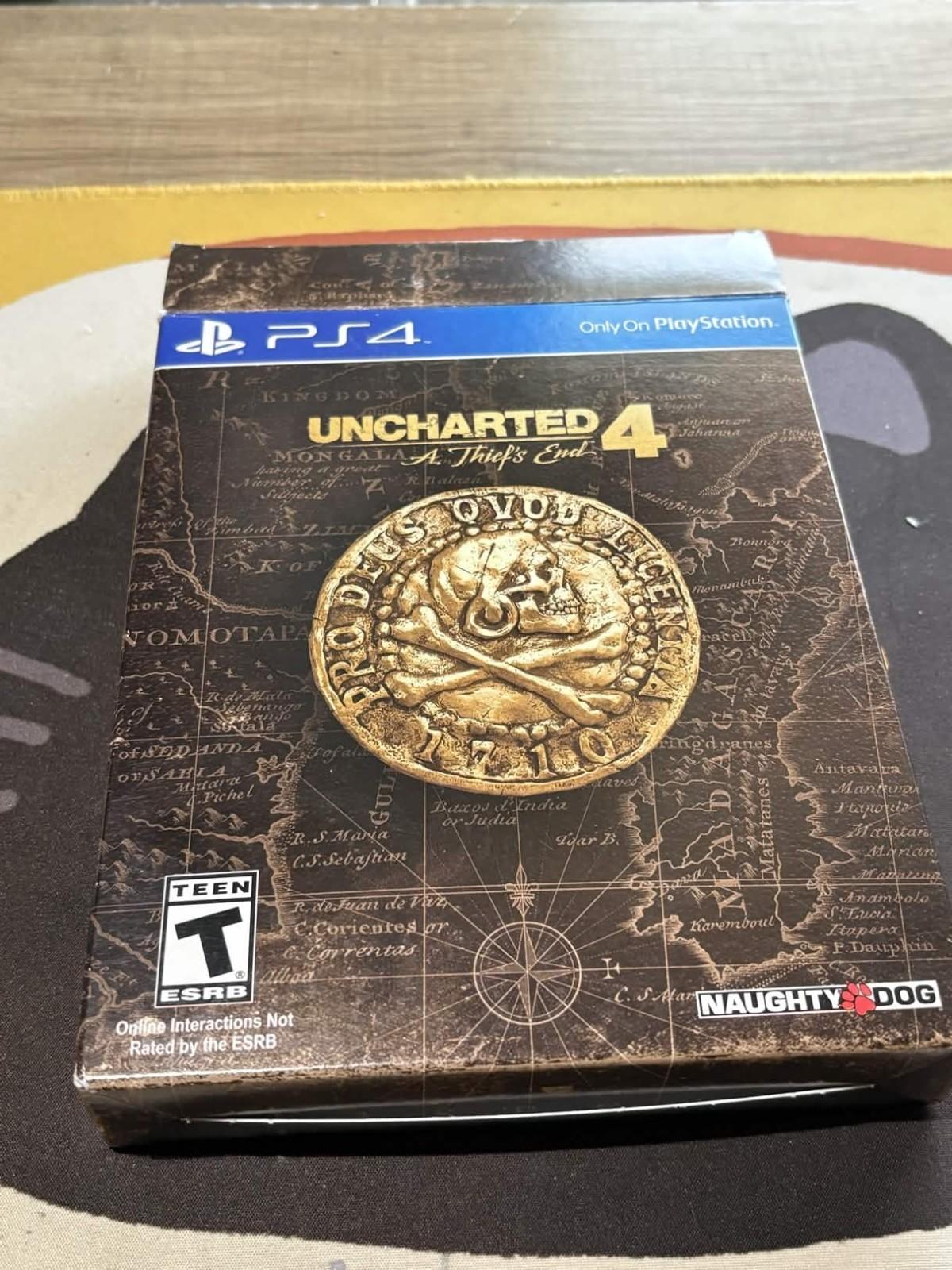 Uncharted 4: A Thief's End (Sony PlayStation 4, 2016) (ED)