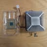 AMD Athlon 3000G + stock cooler