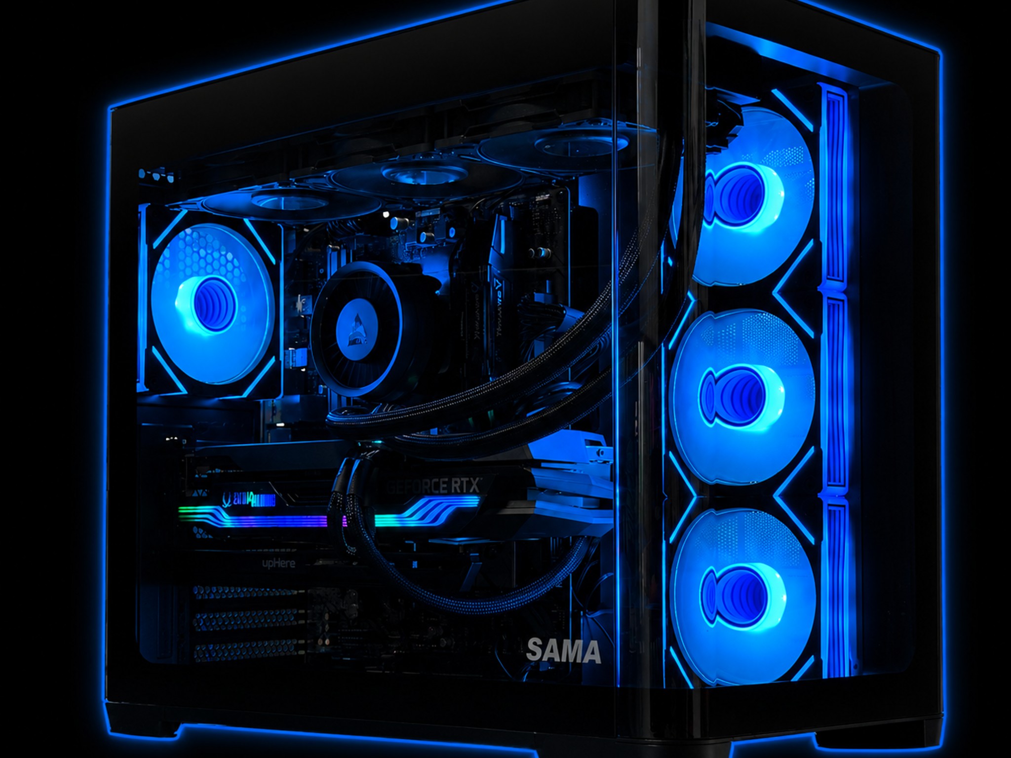 RTX 3080 Ti / Ryzen 9 5900x / 32GB 3200MHz Ram / 1TB SSD / Liquid Cooled / Creator / streaming