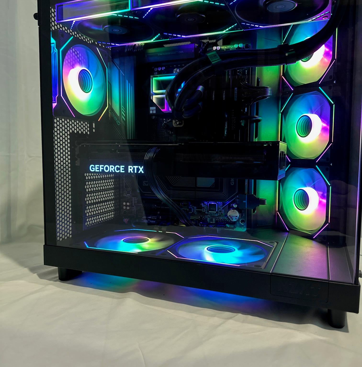 Ryzen 9 7950X3D & RTX 4070 Ti Super - Mid Tower Gaming PC "Black"