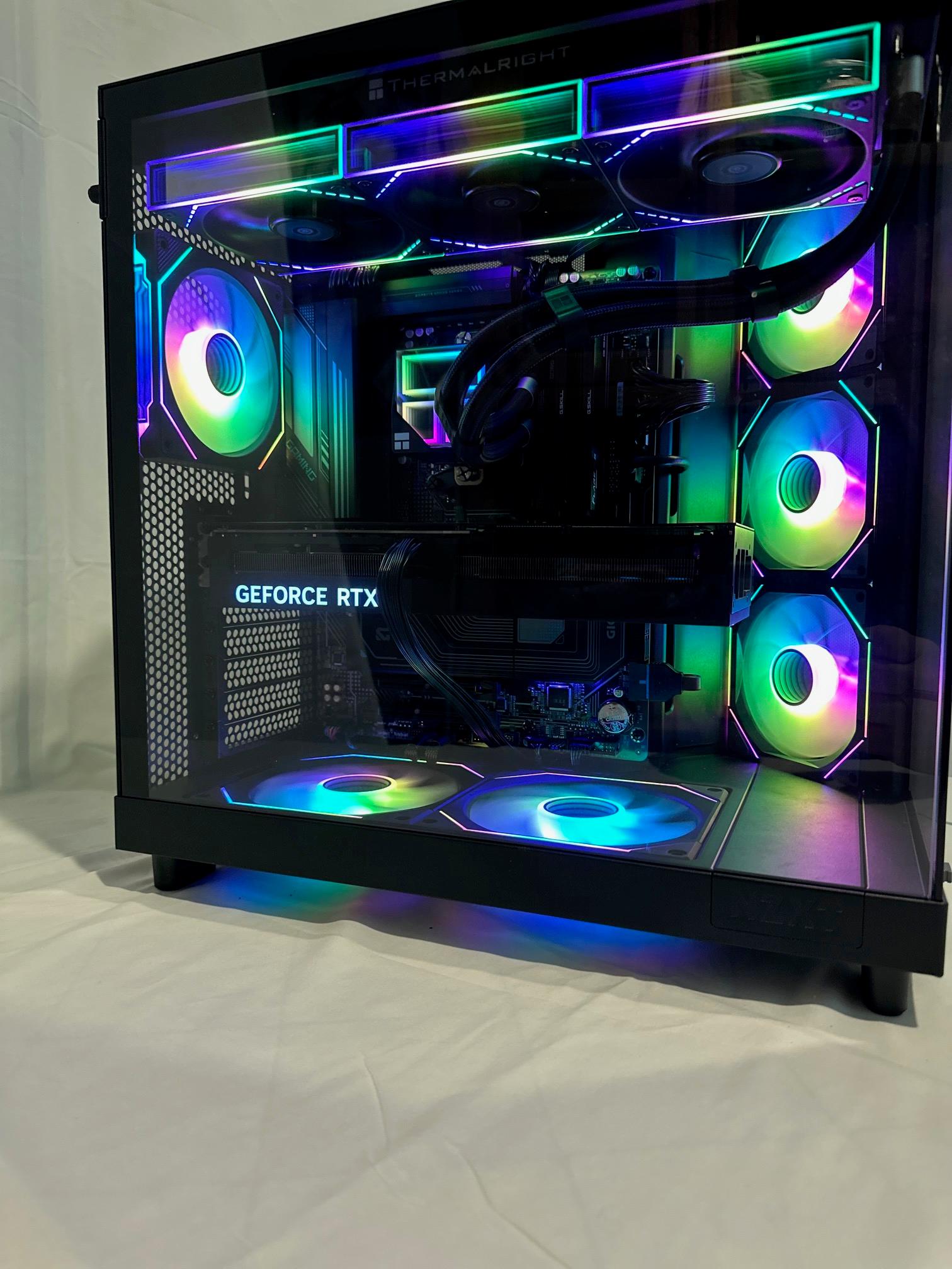 Ryzen 9 7950X3D & RTX 4070 Ti Super - Mid Tower Gaming PC "Black"