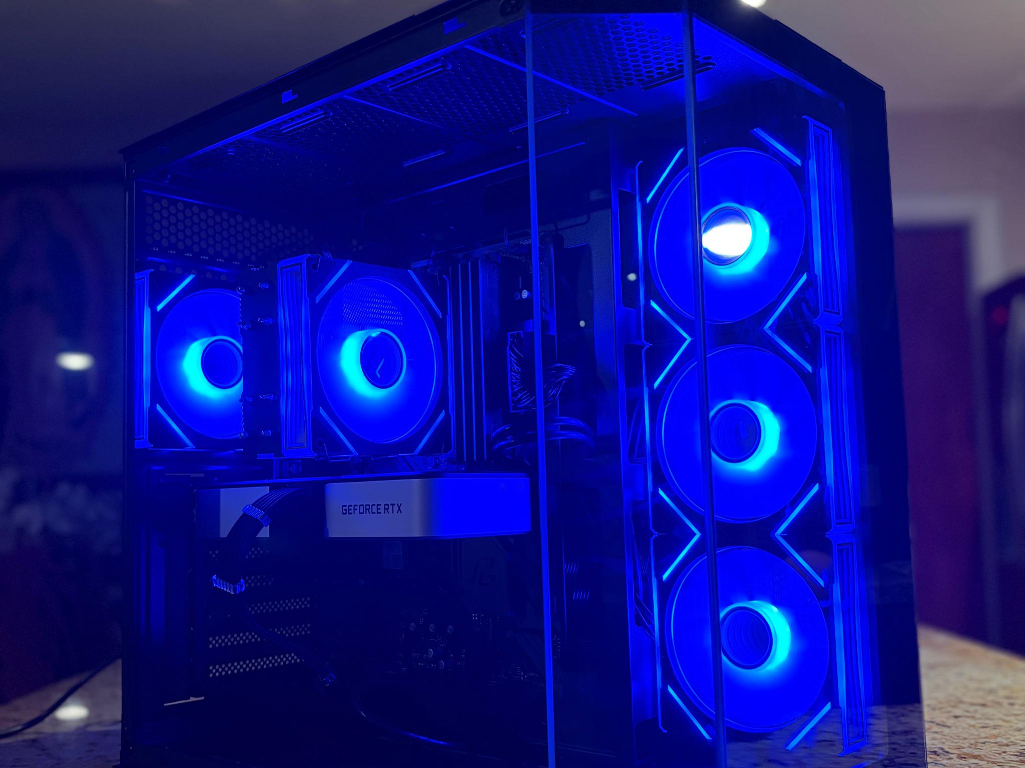 Black Gaming PC | RTX 3060Ti | RYZEN 5 3600X | 16GB RAM | 1TB SSD | ON BOARD WiFi + BT