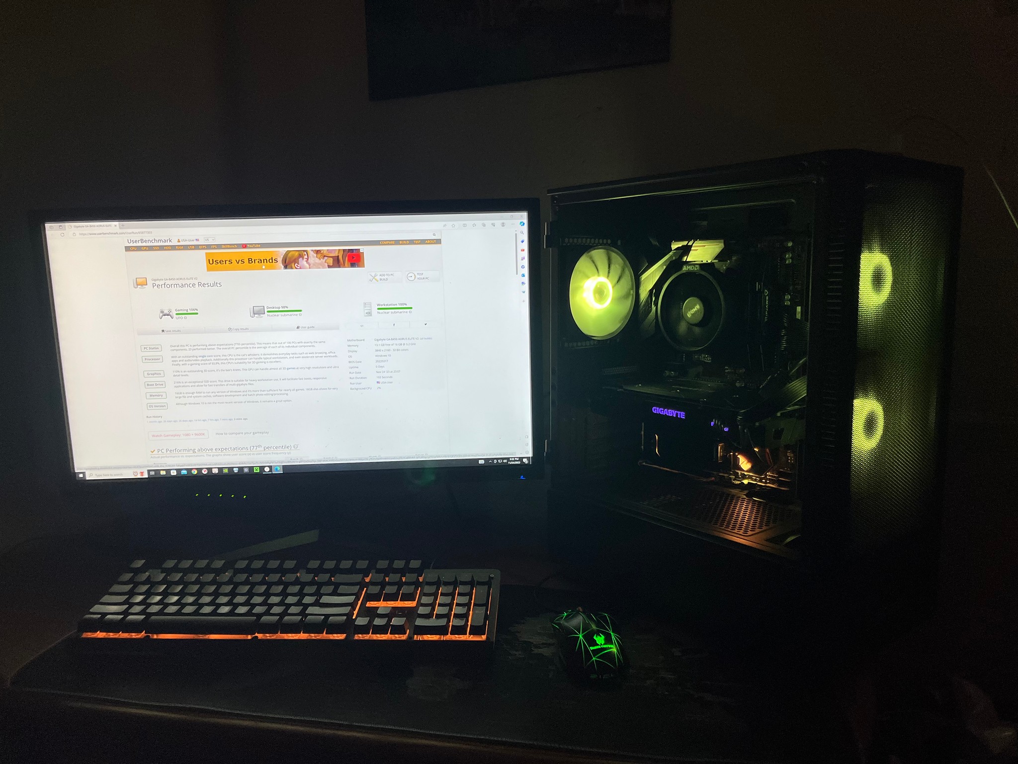 BLACK FRIDAY!!! Budget 4K/1440p RYZEN 5 GTX 1080 32GB Custom Gaming Set Up (NEW/USED) FREE SHIPPING
