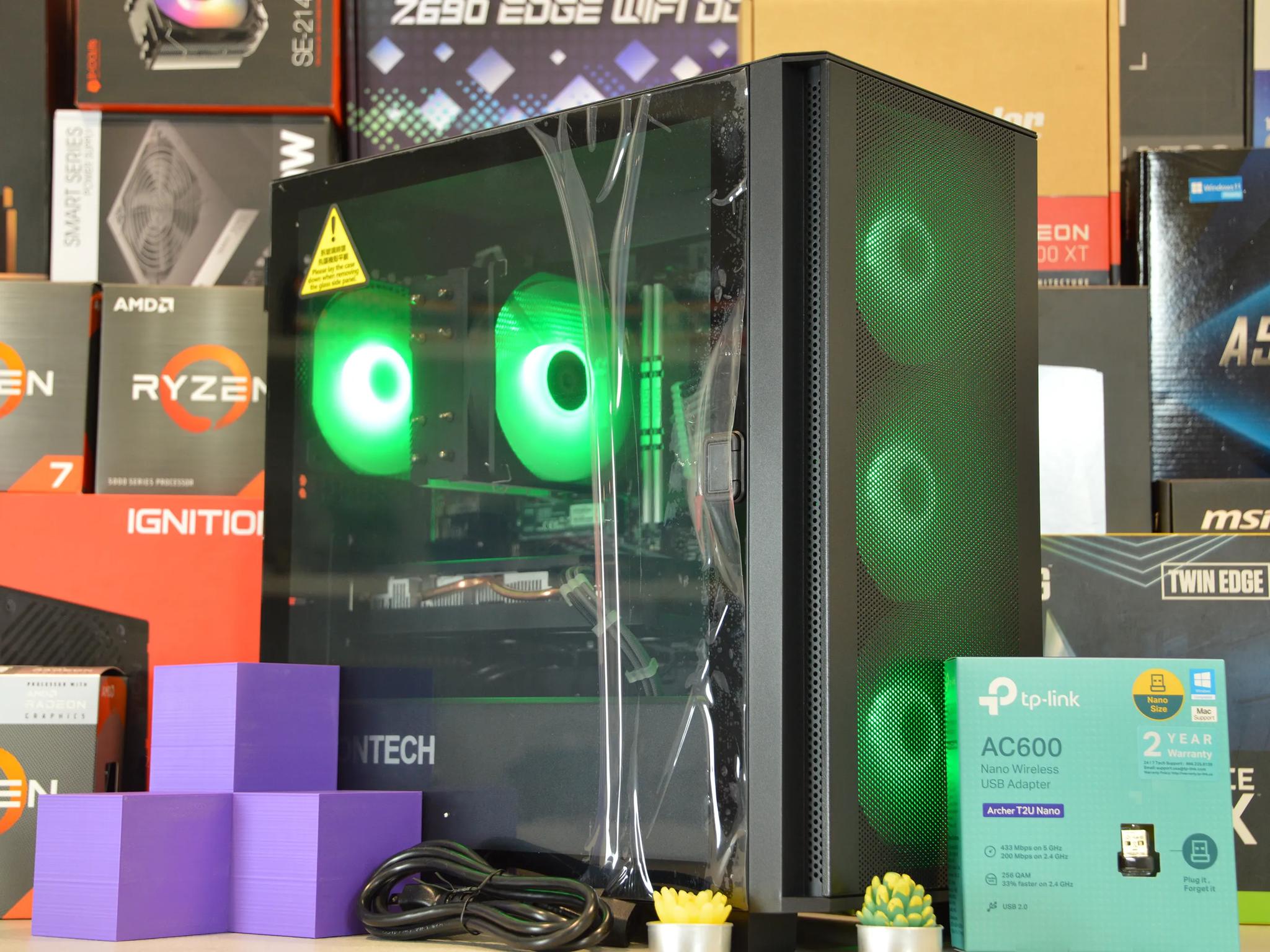 🟣⚫️| RX 580 8GB | Ryzen 5 2600 | 16GB DDR4 RAM | 1TB NVME SSD | Violet Night |