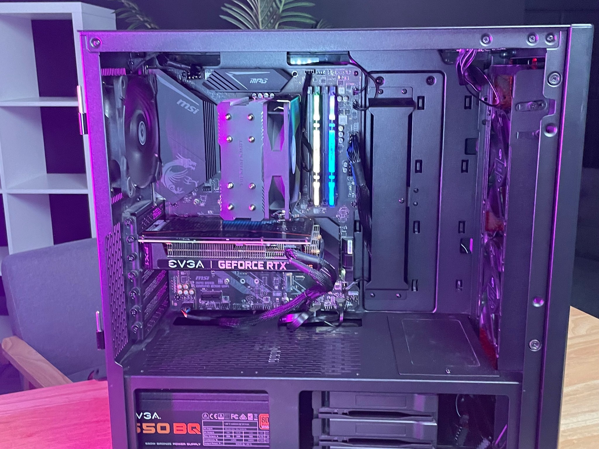 High-Performance Gaming PC: Ryzen 5 5600x, RTX 3060, 512GB NVMe SSD, 16GB RAM, RGB Tower
