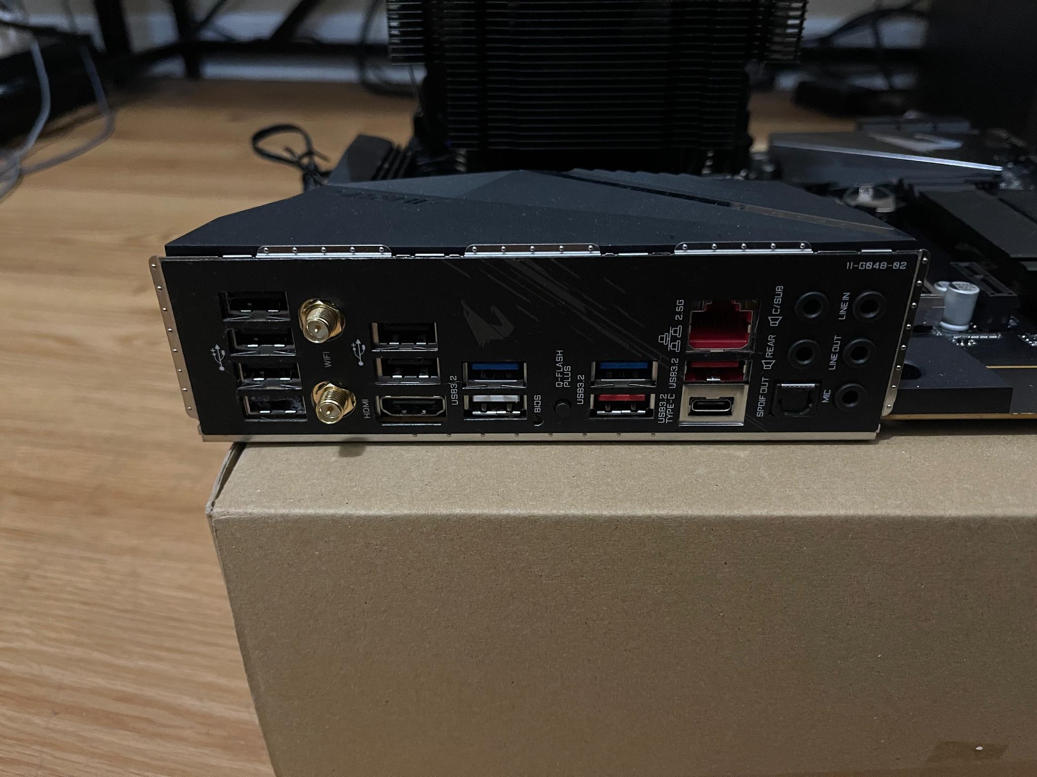 GIGABYTE B550 AORUS PRO AC With Ryzen 1700x, 32GB Ram