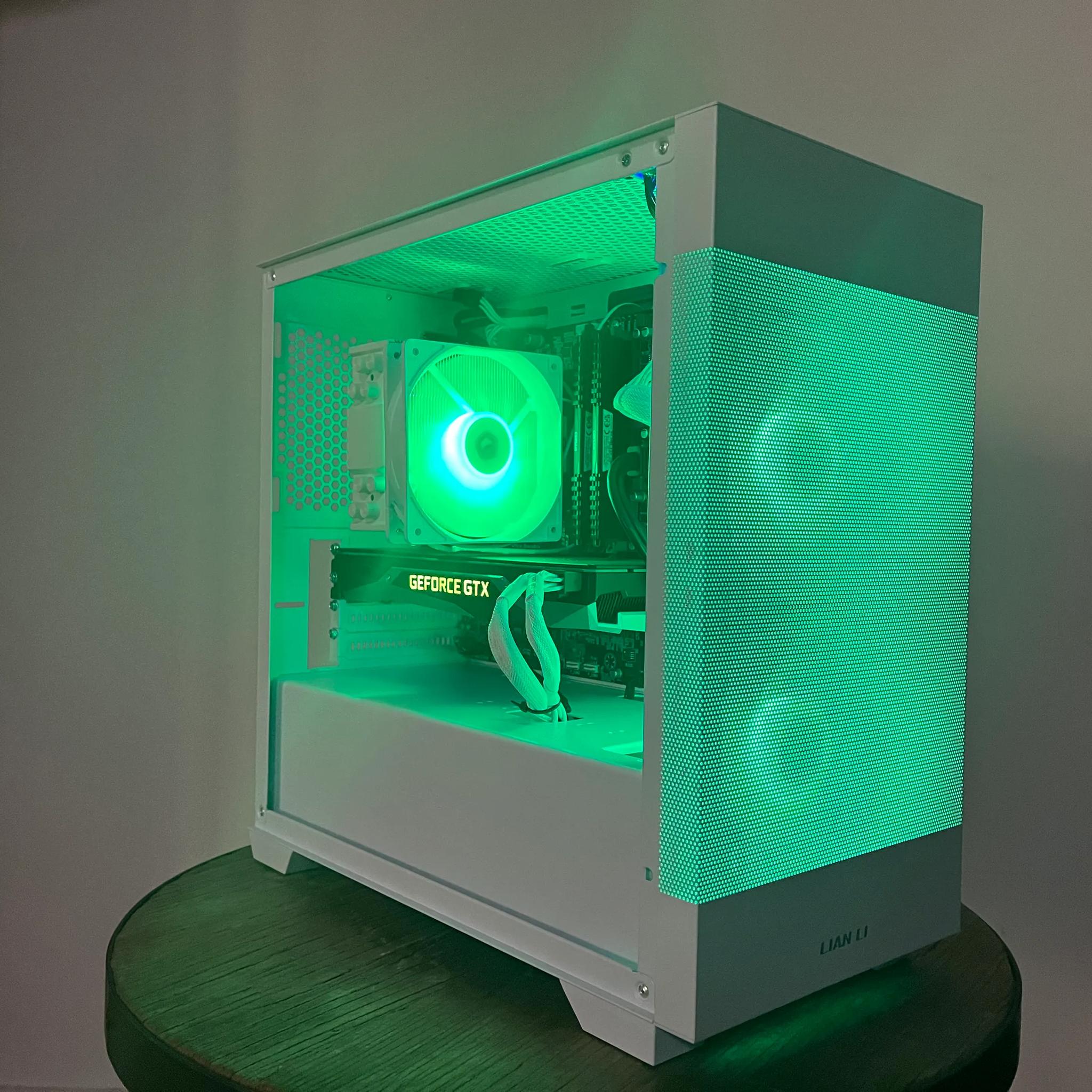 Budget RGB White Gaming PC | GTX 1070 | Intel I5 | 16gb Ram | 2TB HD + SSD | Custom ARGB