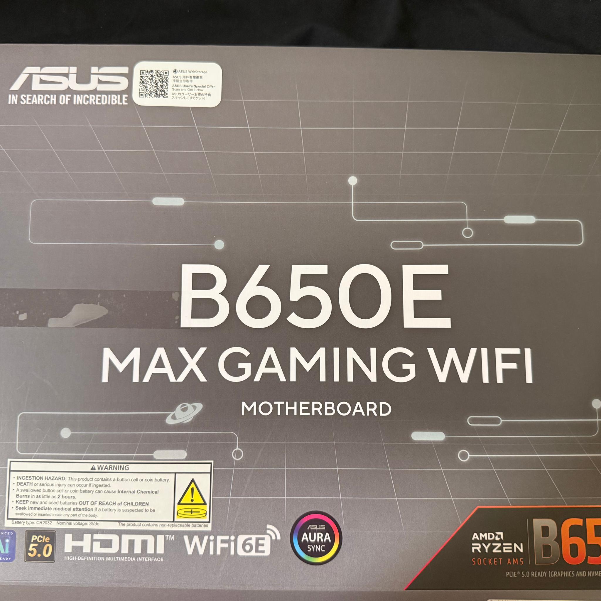 ASUS ROG STRIX B650E-E GAMING WIFI