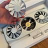 XFX RX 9070XT Magnetic White OC GPU - EXCELLENT CONDITION!