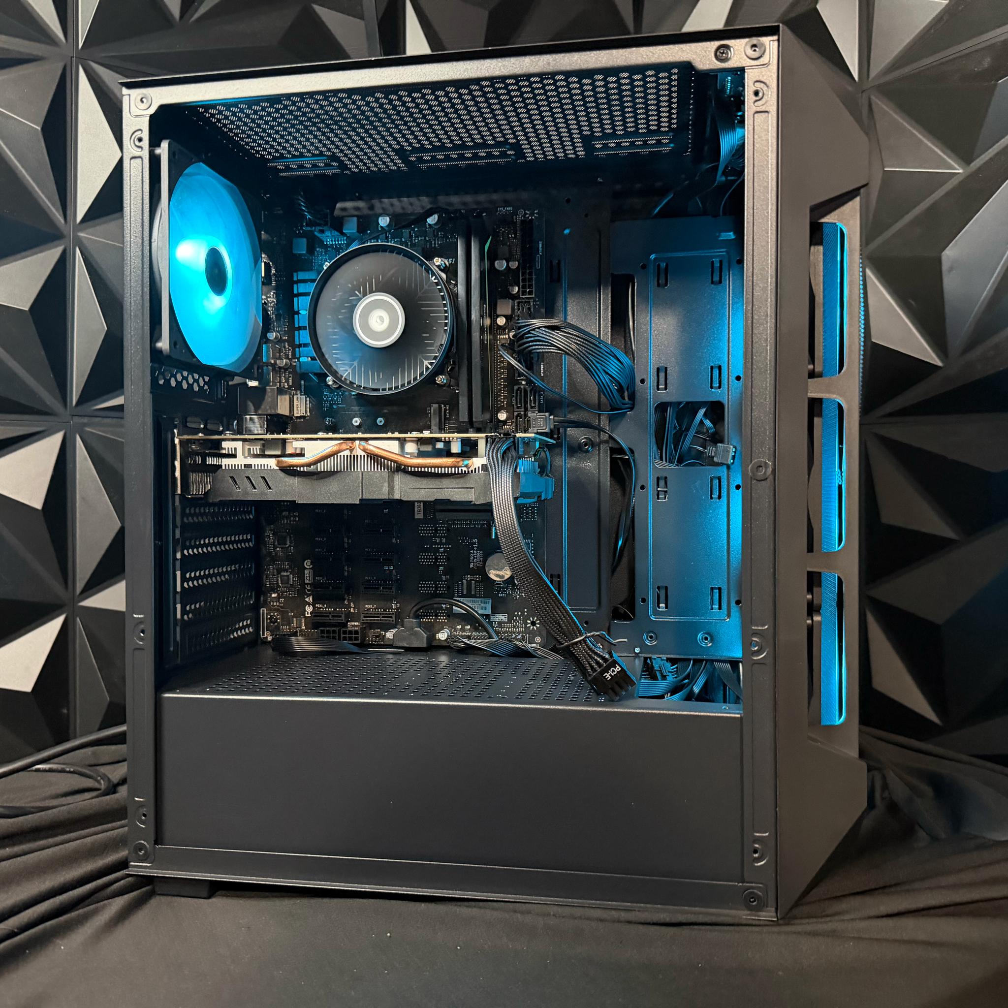 💅🔥 THE BUDGET BADDIE 8780 🔥💅i7 8700T| RX 580| 16 GB DDR4|500 GB SSD| 650W PSU