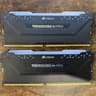 16GB Corsair Vengeance RGB PRO (2 x 8GB) DDR4 DRAM 3200MHz C16 Memory Kit — Black