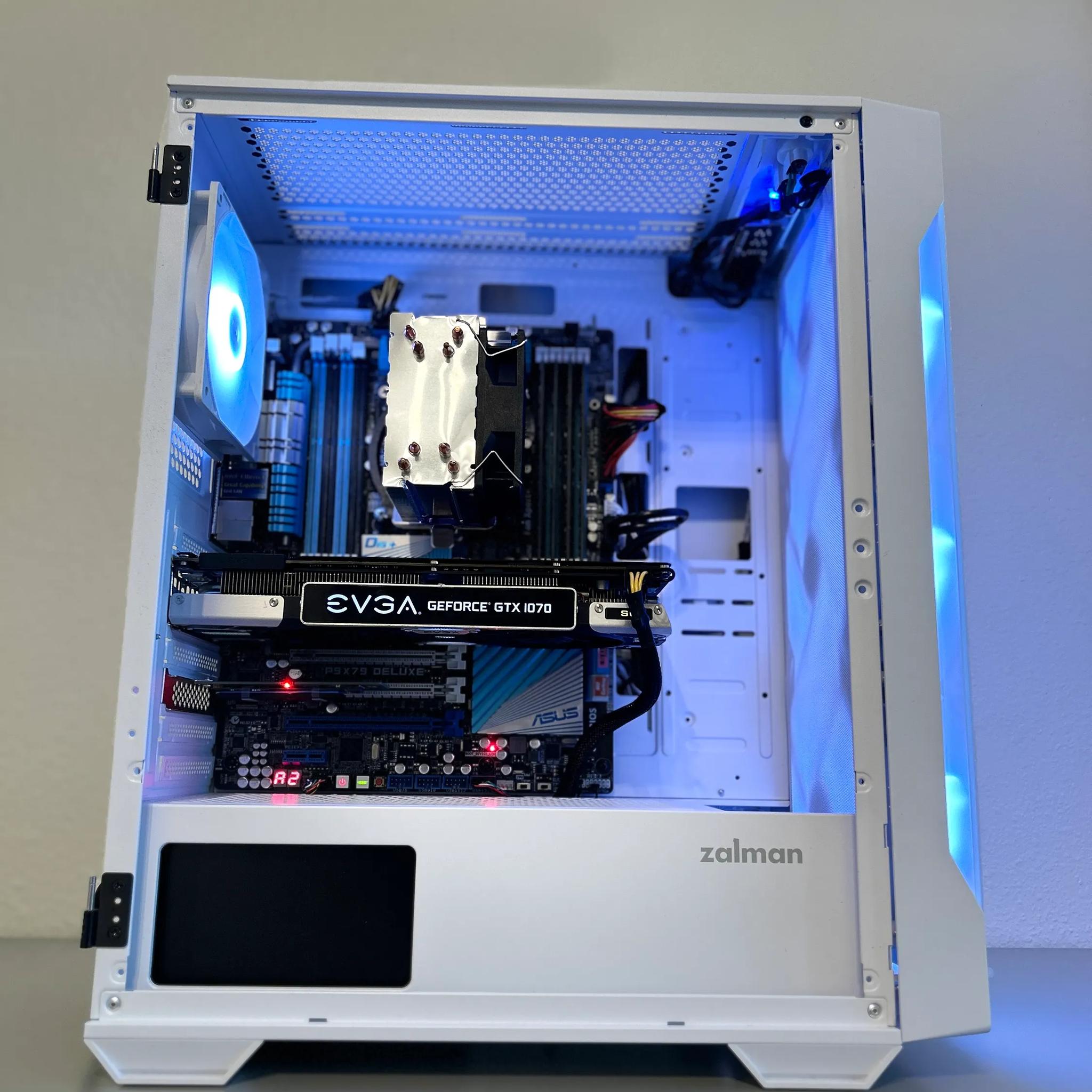 Intel i7 | Nvidia GTX 1070 8GB | 32GB Ram | 1TB Storage