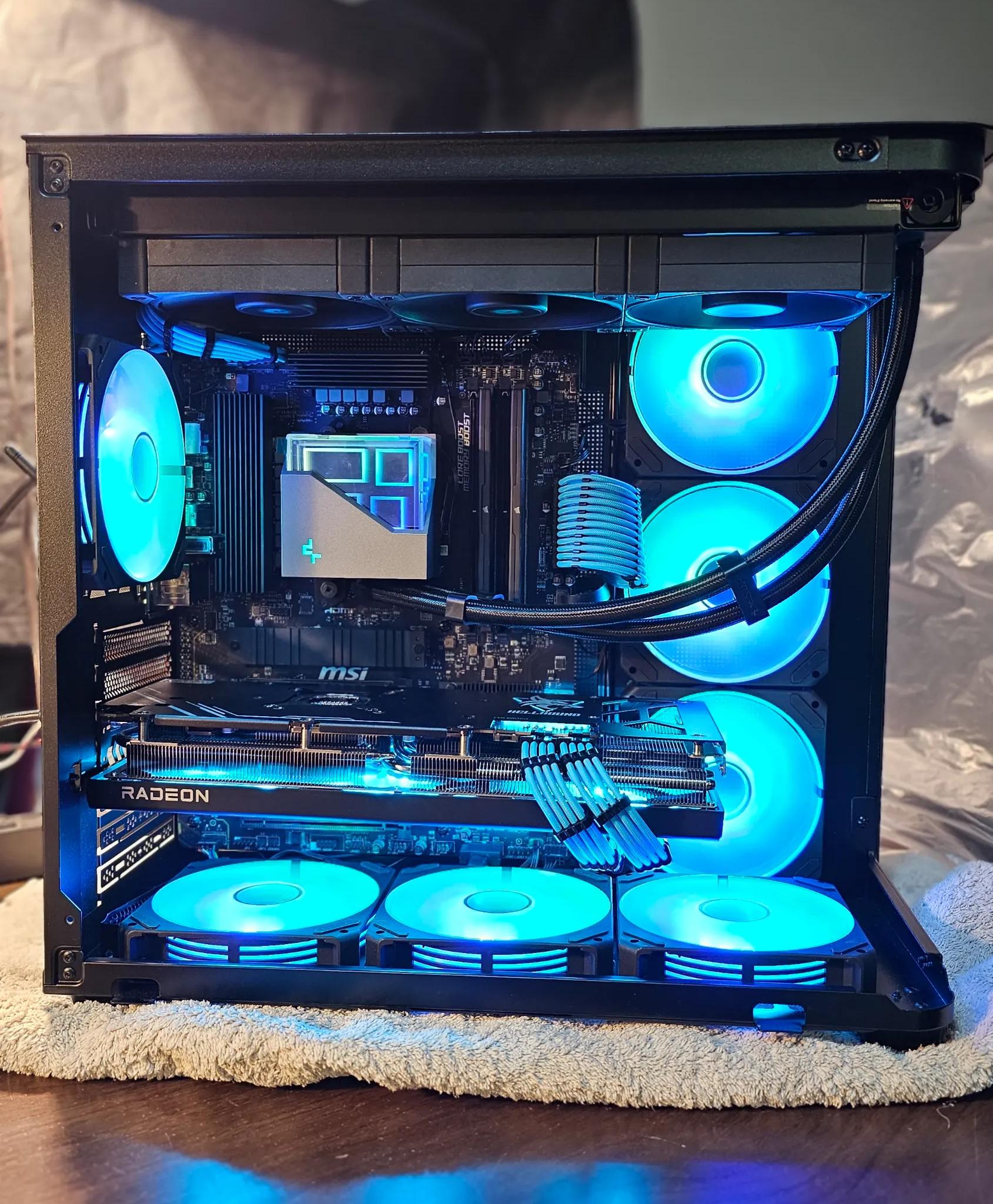 🐺HELLHOUND🐺| 1440P/4K | RX 7800XT | RYZEN 7600X | 32GB DDR5 | GAMING PC - (NEW IN BOX) $1499