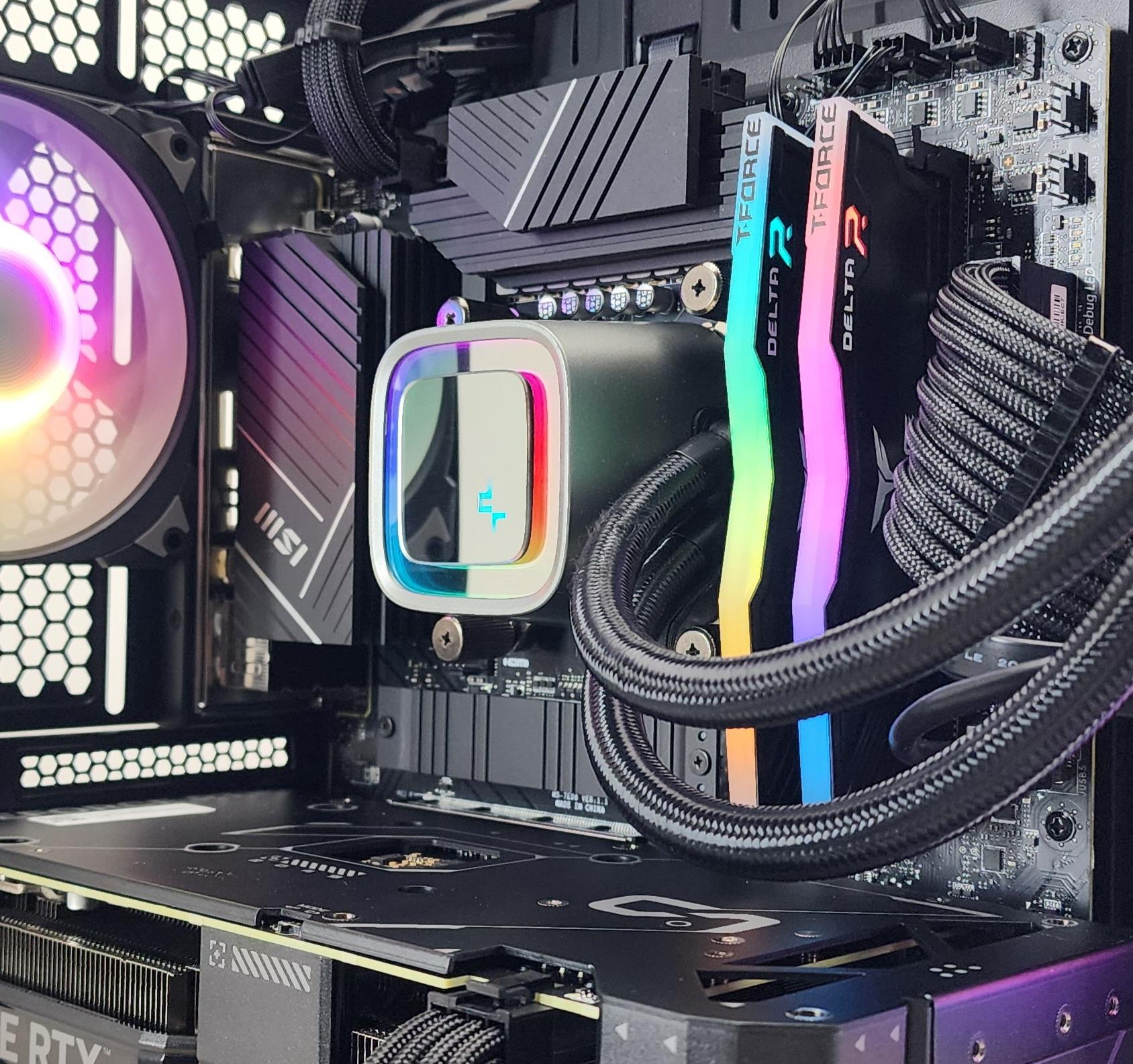 Gaming PC i7-12700KF 32GB RAM 1TB SSD RTX 4070 12GB Windows 11 Computer