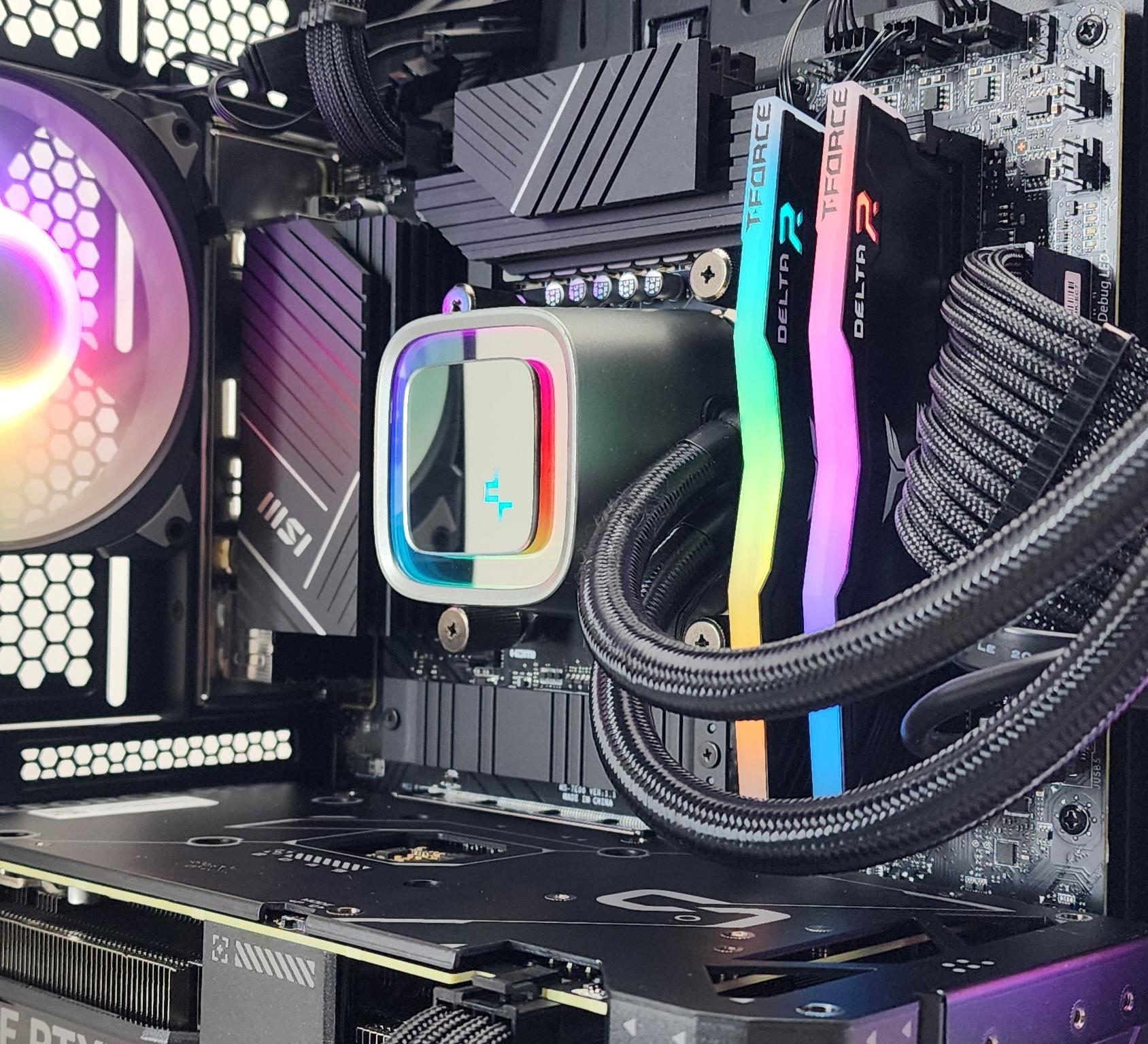 Gaming PC i7-12700KF 32GB RAM 1TB SSD RTX 4070 12GB Windows 11 Computer