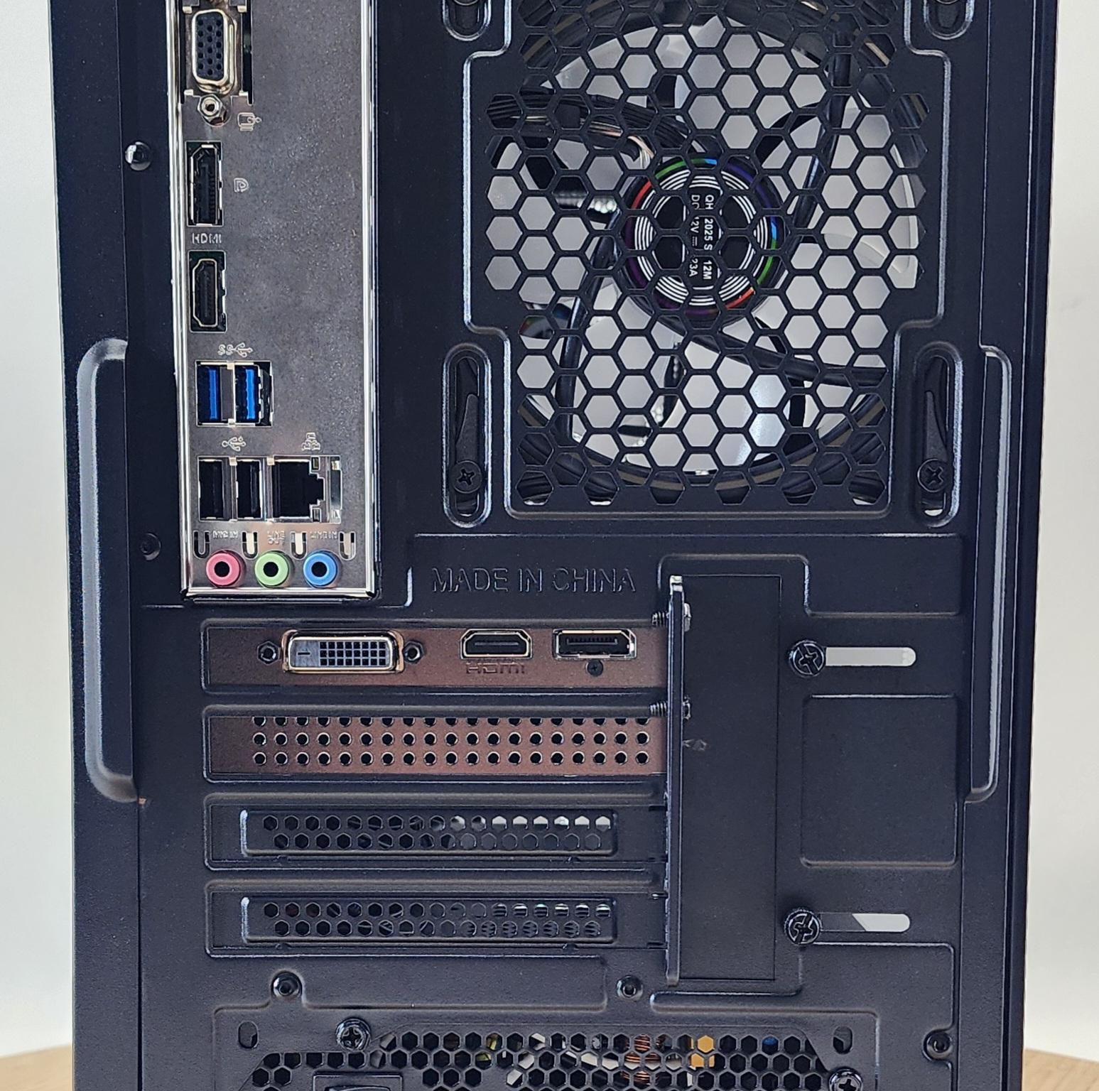 Gaming PC i5-8600 16GB RAM 256GB SSD + 1TB HDD GTX 1650 SUPER 4GB Win11 Computer