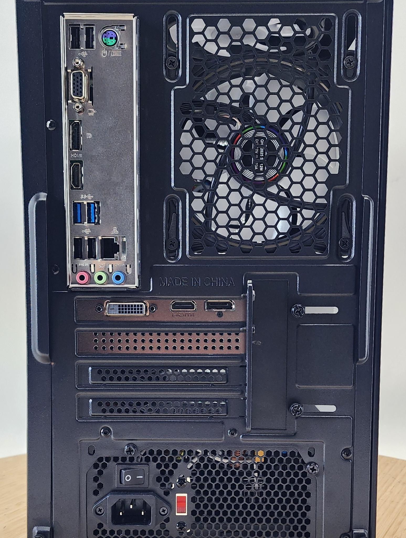 Gaming PC i5-8600 16GB RAM 256GB SSD + 1TB HDD GTX 1650 SUPER 4GB Win11 Computer