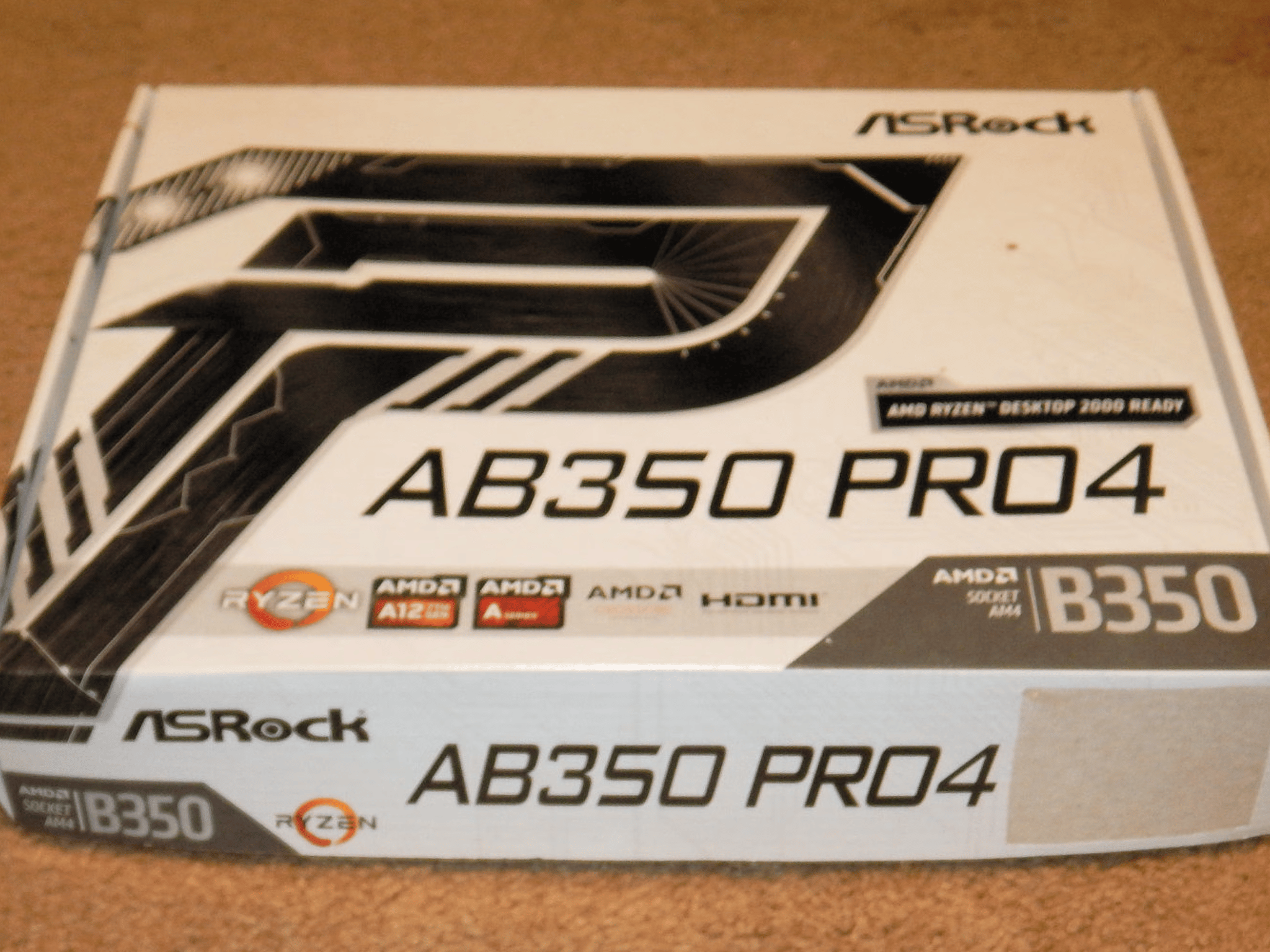 ASROCK AB350 PRO4 IN ORIGINAL PACKAGING