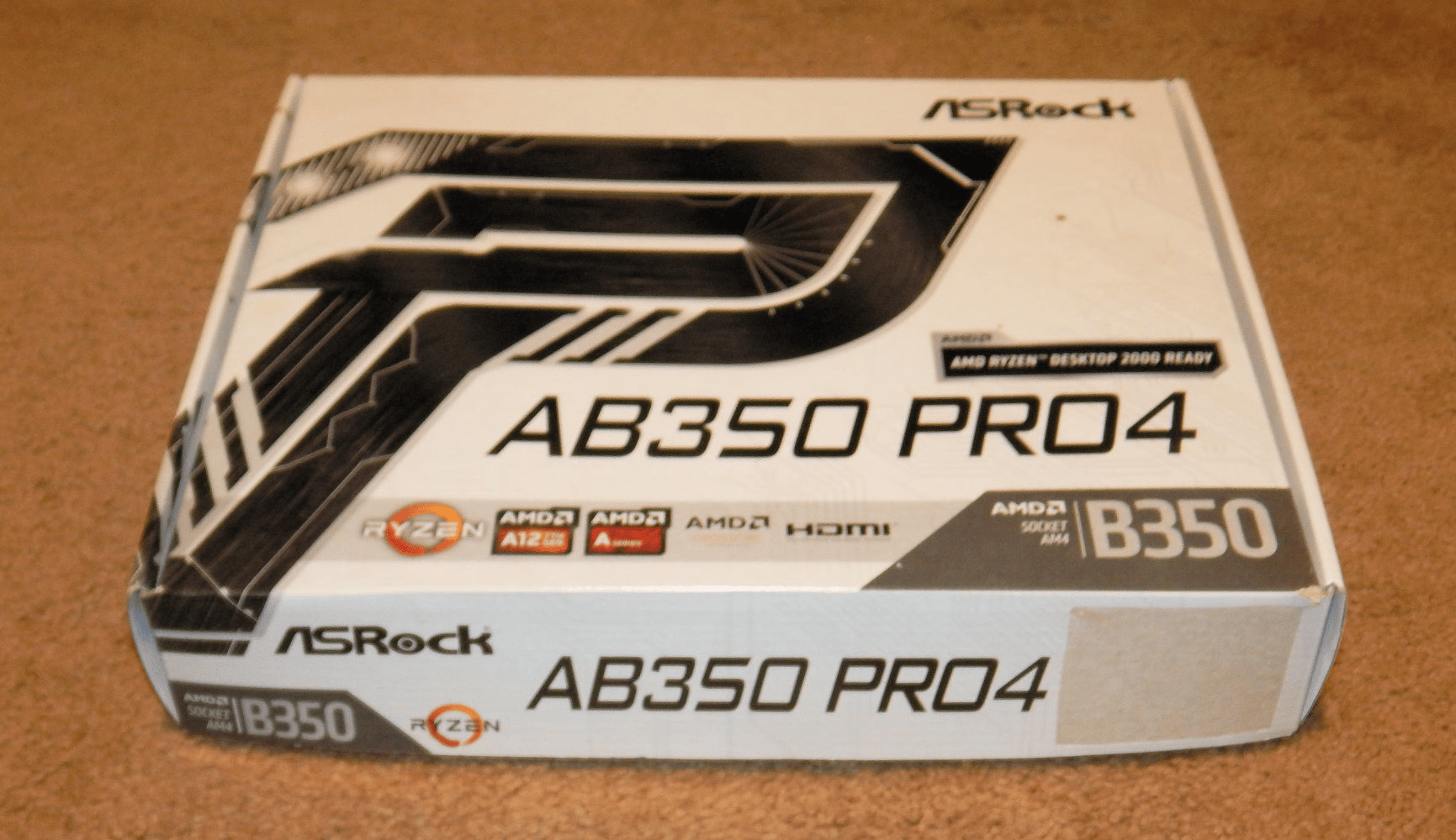 ASROCK AB350 PRO4 IN ORIGINAL PACKAGING