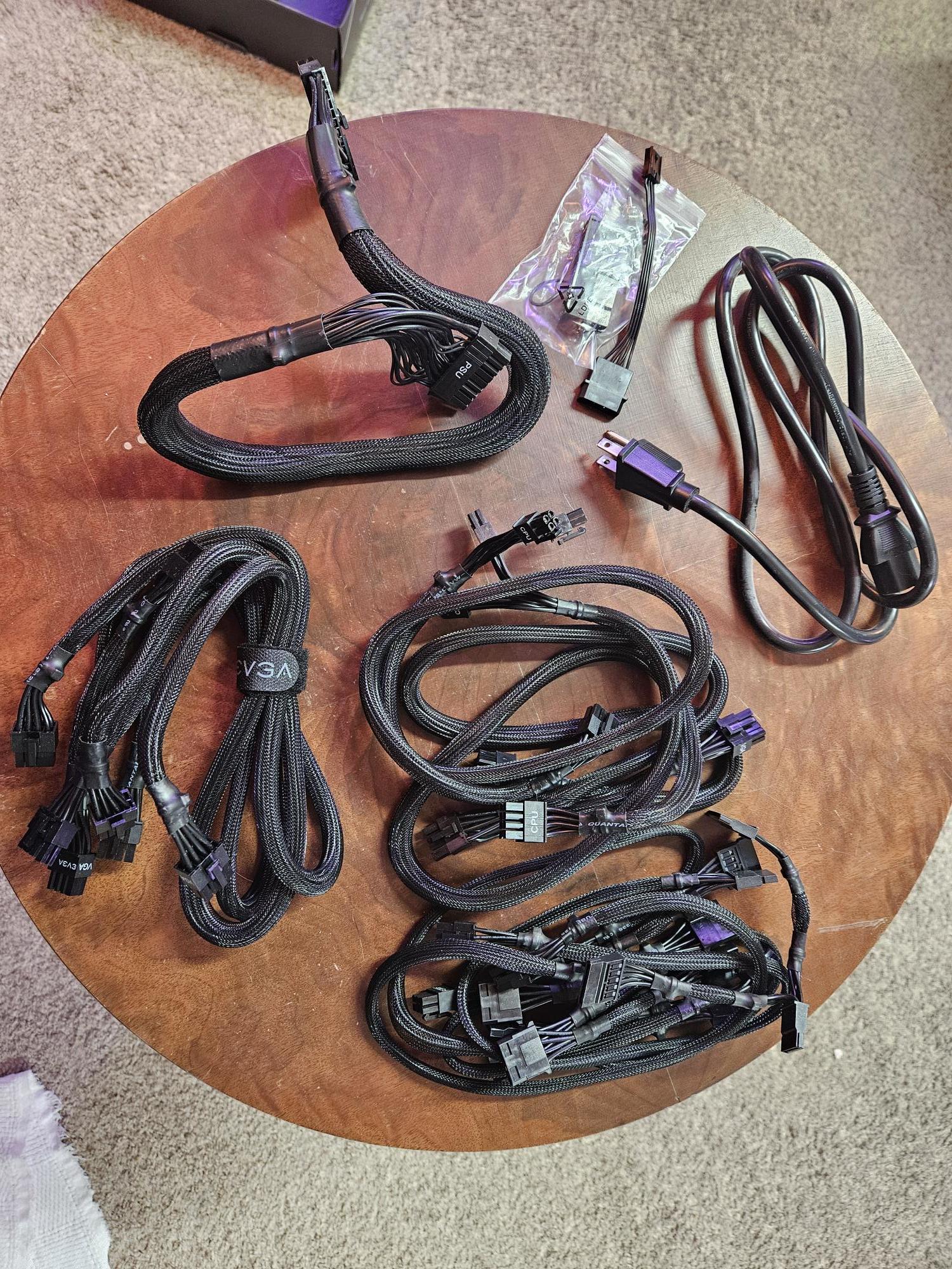 (Barely Used) EVGA Supernova 850 P5, 80 Plus Platinum 850W, Fully Modular, Eco Mode