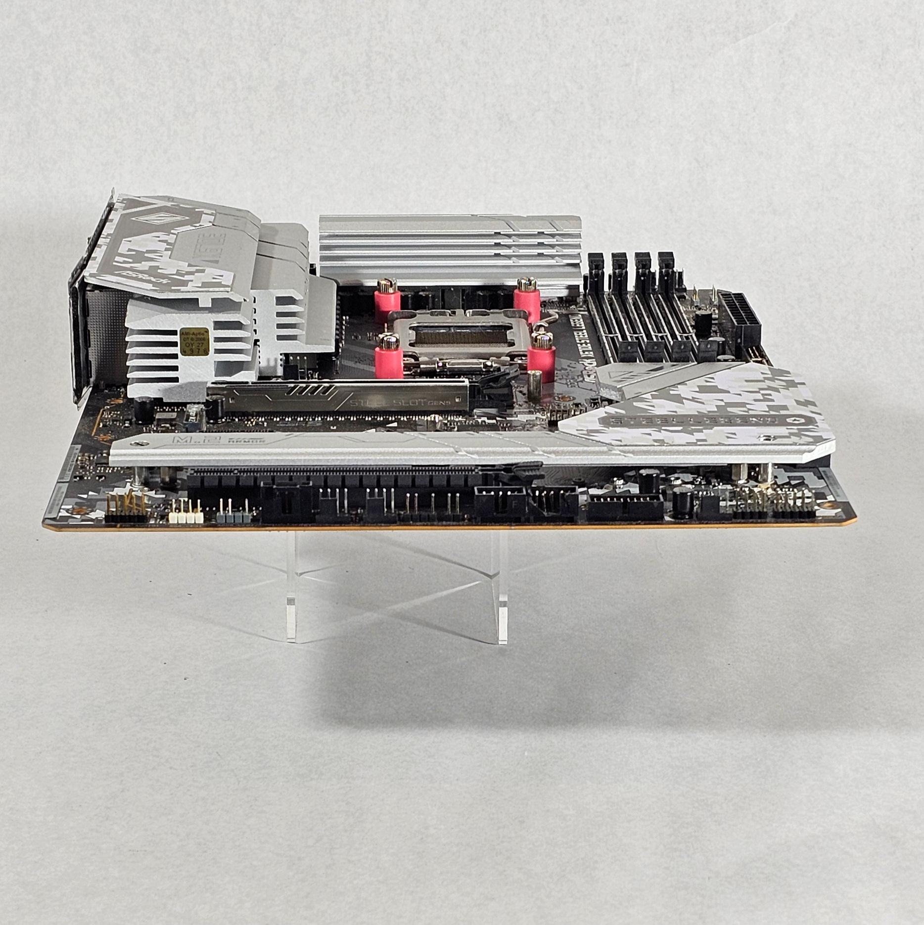 X670E AM5 DDR5 White Motherboard ASRock Steel Legend