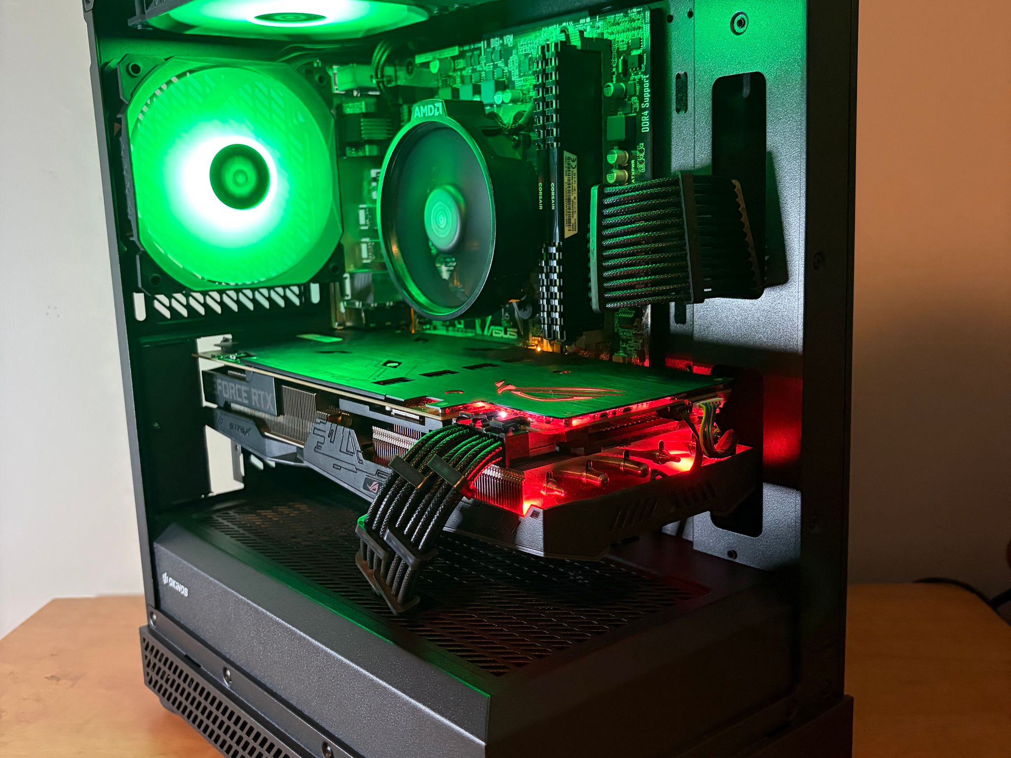 Ryzen 7 2700x, ROG STRIX 2060super, 16gb ddr4 kit