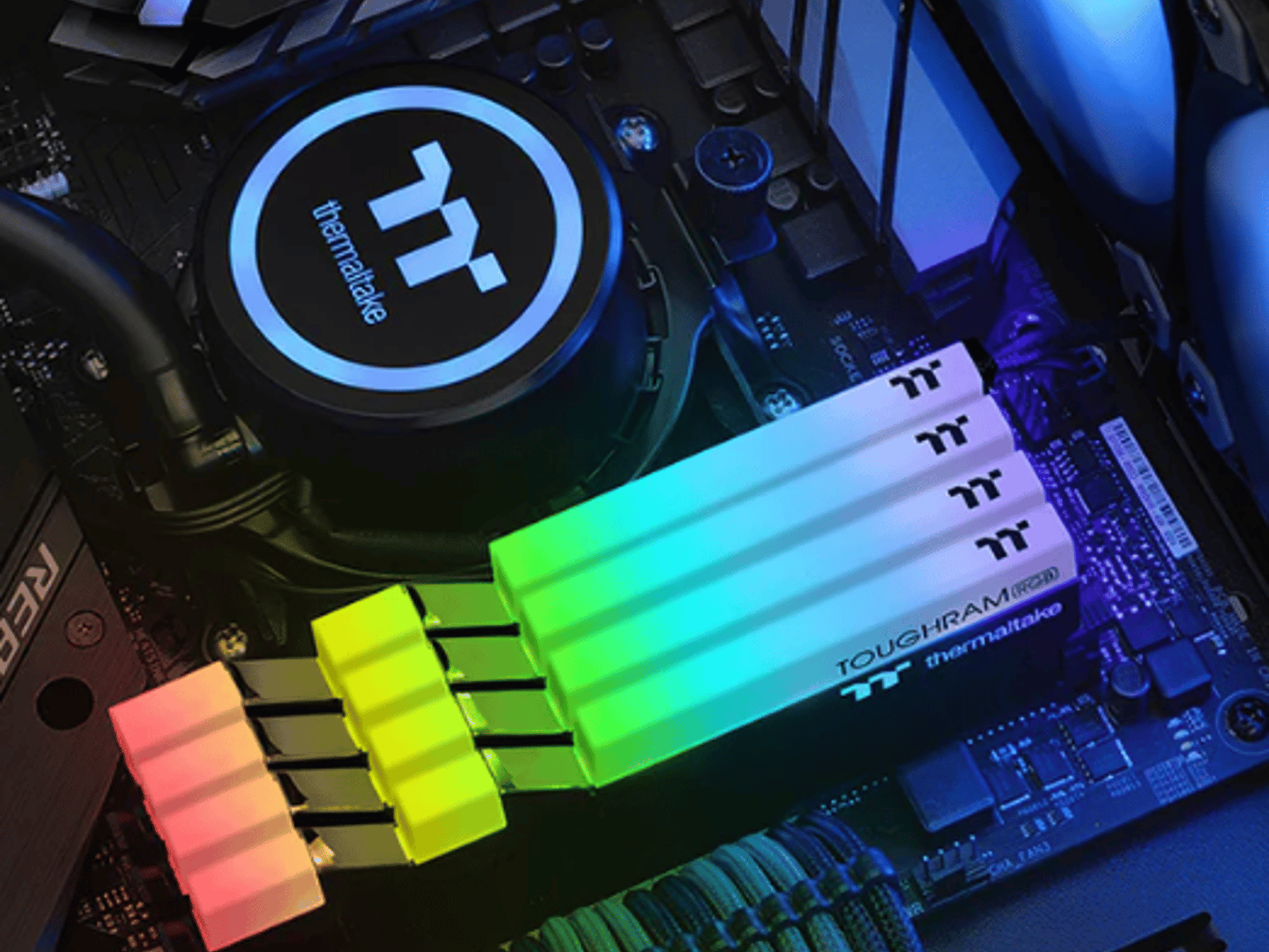 Thermaltake DDR4 3600 Mhz 16GB (2x8GB) CL18 (18-19-19-39) @1.35V