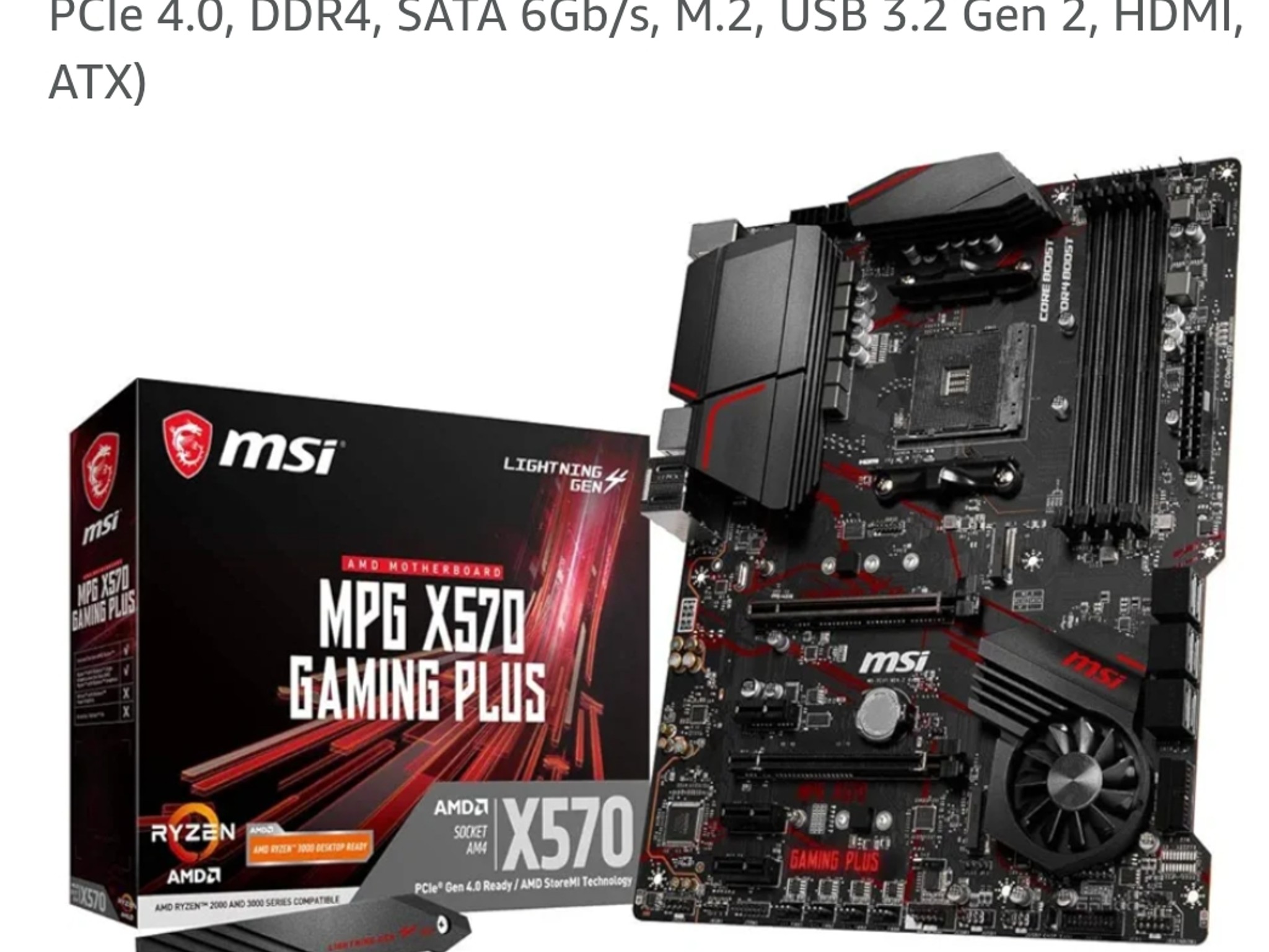 AMD MSI Mother Board