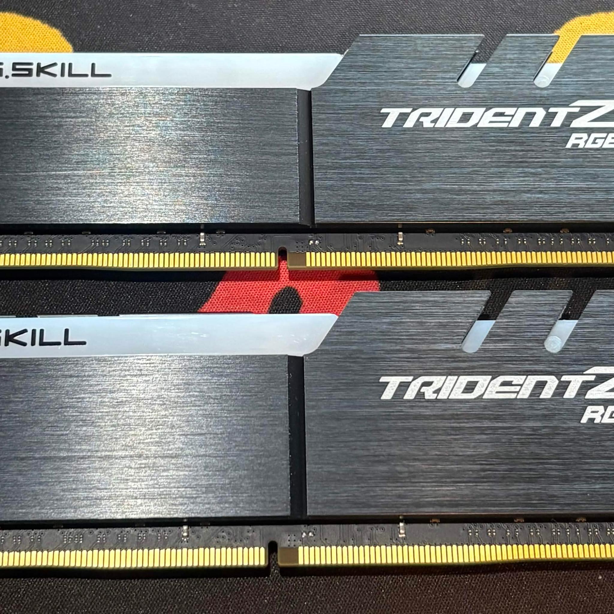 G.Skill Trident Z RGB 32GB (2x16GB) DDR4 3600 CL16 RAM Kit