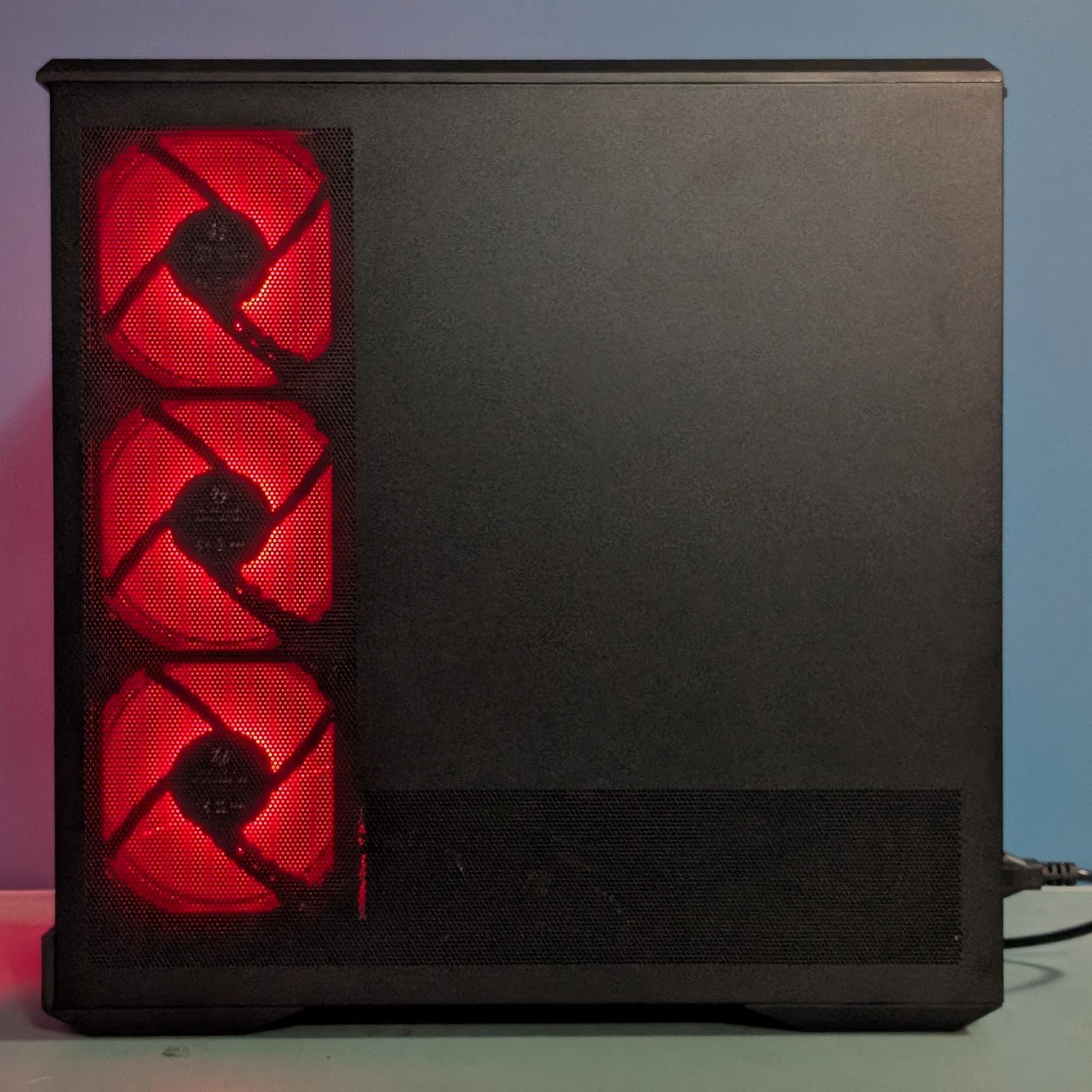 Crimson Apex | RTX 3070 | Ryzen 5 7500F | Red & Black Gaming PC