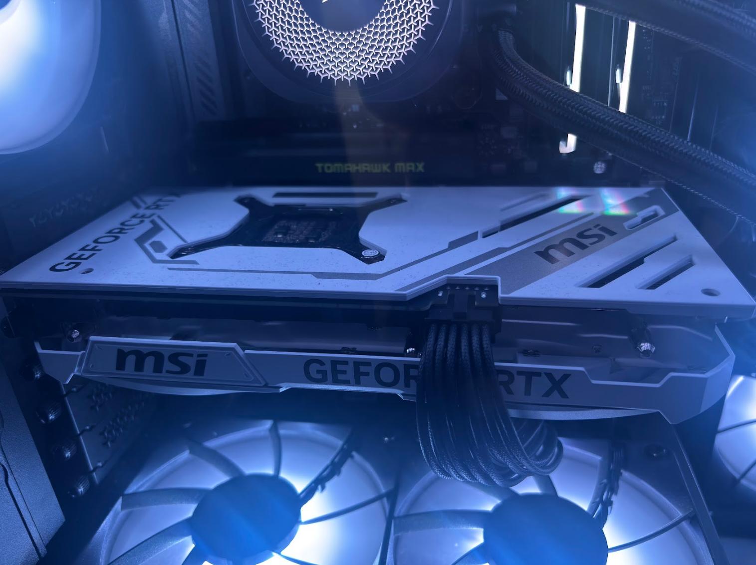 Like New MSI GeForce RTX 4070 Super Ventus White OC Dual Fan 12GB Graphics Card