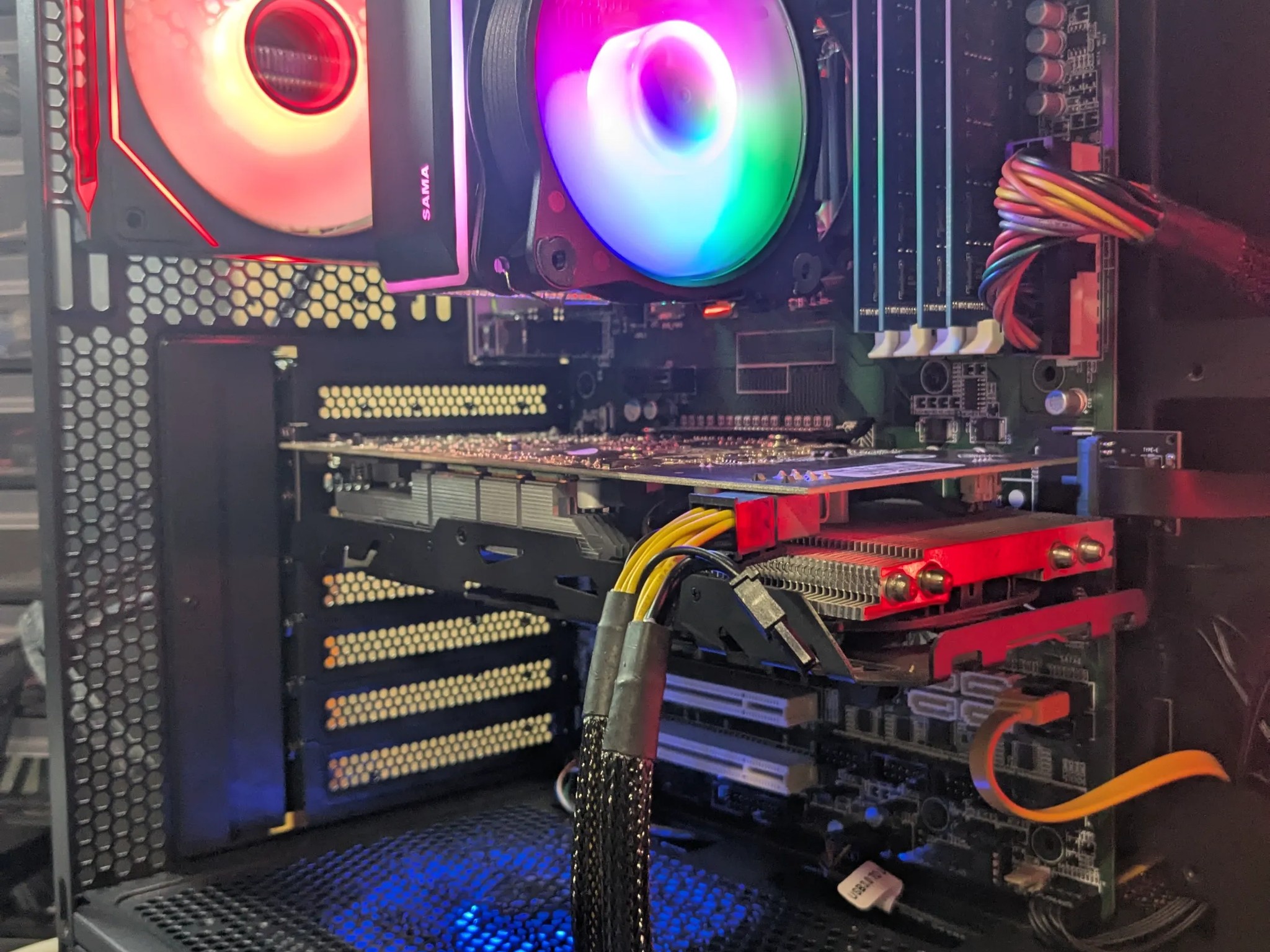 100 FPS Fortnite | 180 Day Warranty | i5-4570S , 16GB RAM, 480GB SSD, RX 470 8GB, RGB, Wifi, Win10