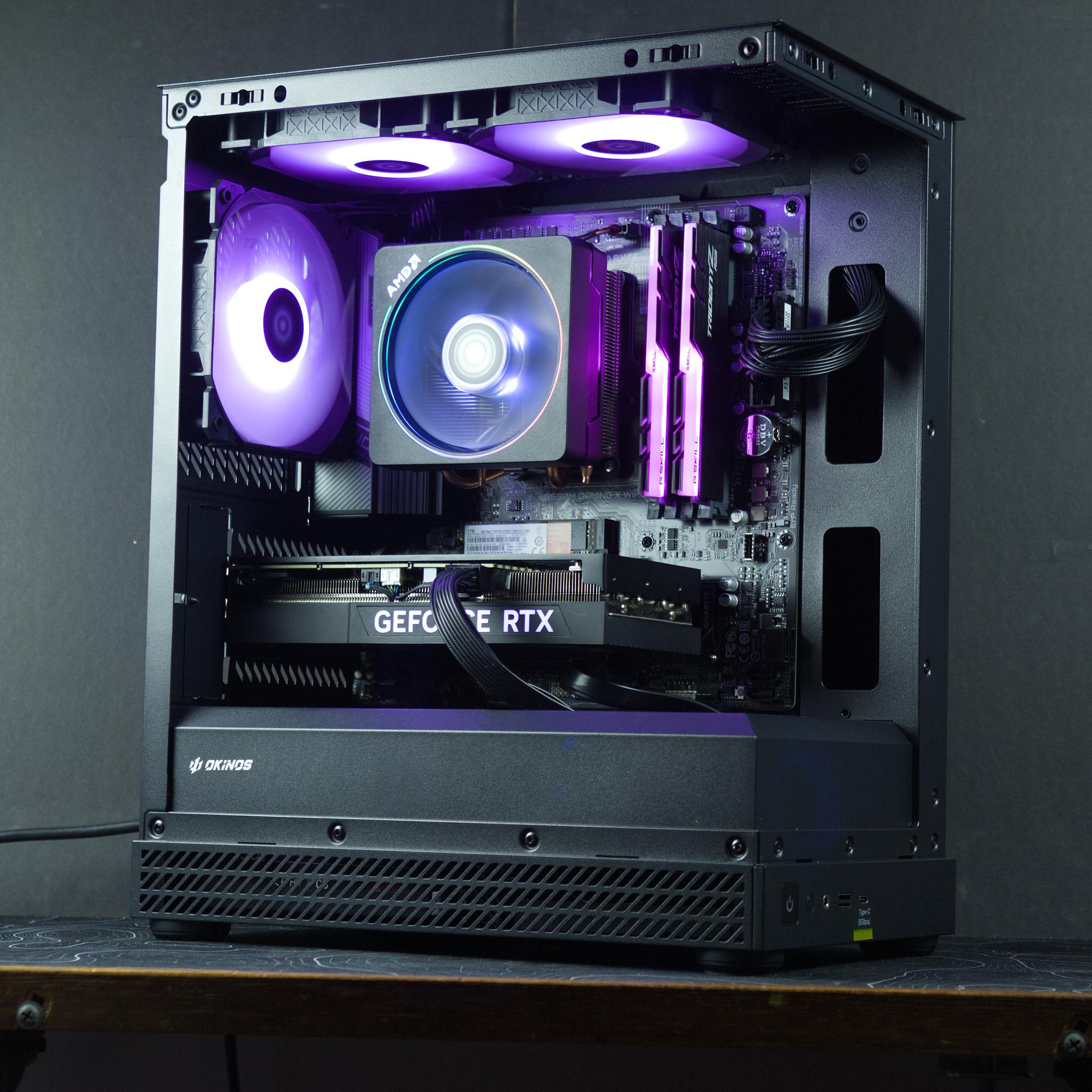 ⚡Ryzen 5 5600x / RTX 4060 Ti 8GB / 16GB RAM / 1TB SSD / Gaming PC
