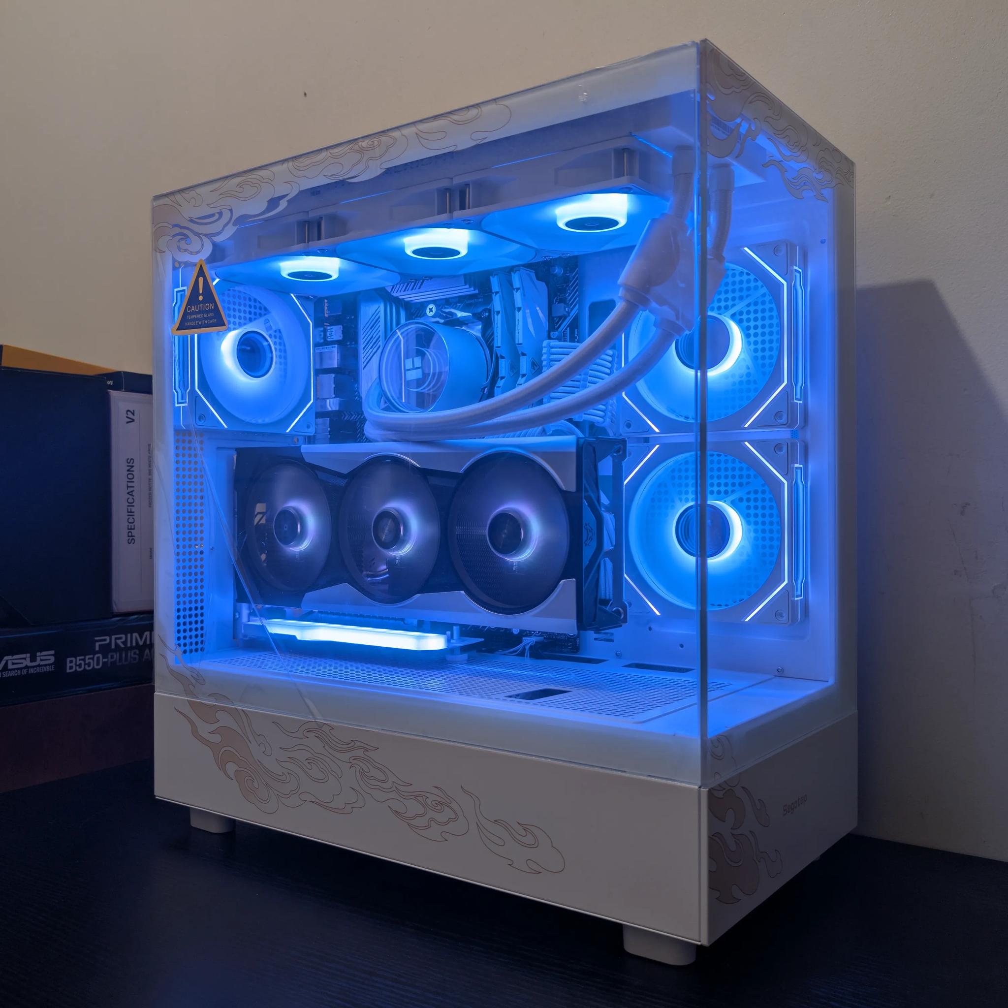 🐲 1440p Gaming Beast | RX 6900XT | Ryzen 7 5700X3D | 1TB SSD | 32GB RAM | WiFi 6 & Bluetooth 🐲