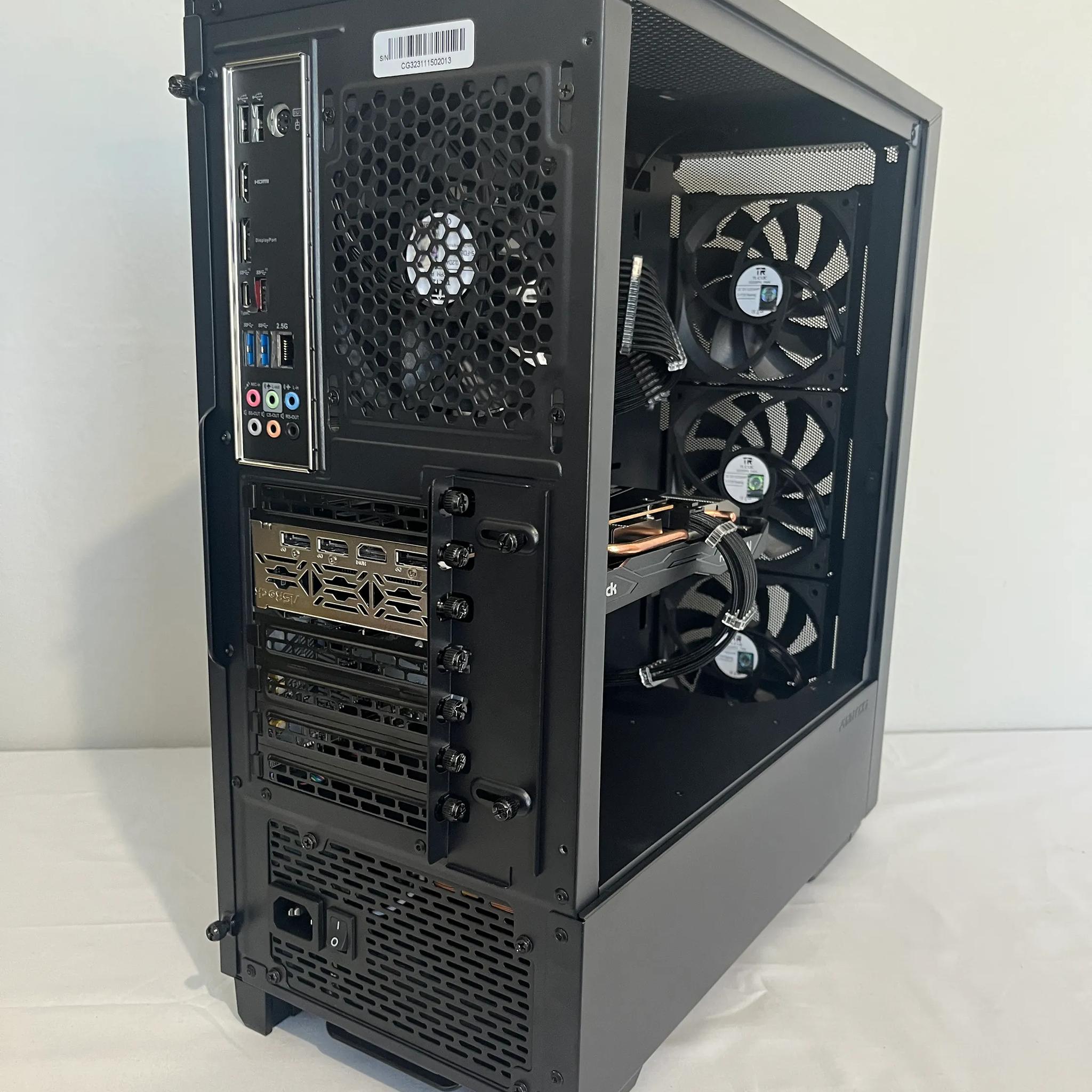 "Challenger's Fury Gaming PC: Unleashing the i5-11400F with a Radeon RX 6600XT 8GB Graphics Card"