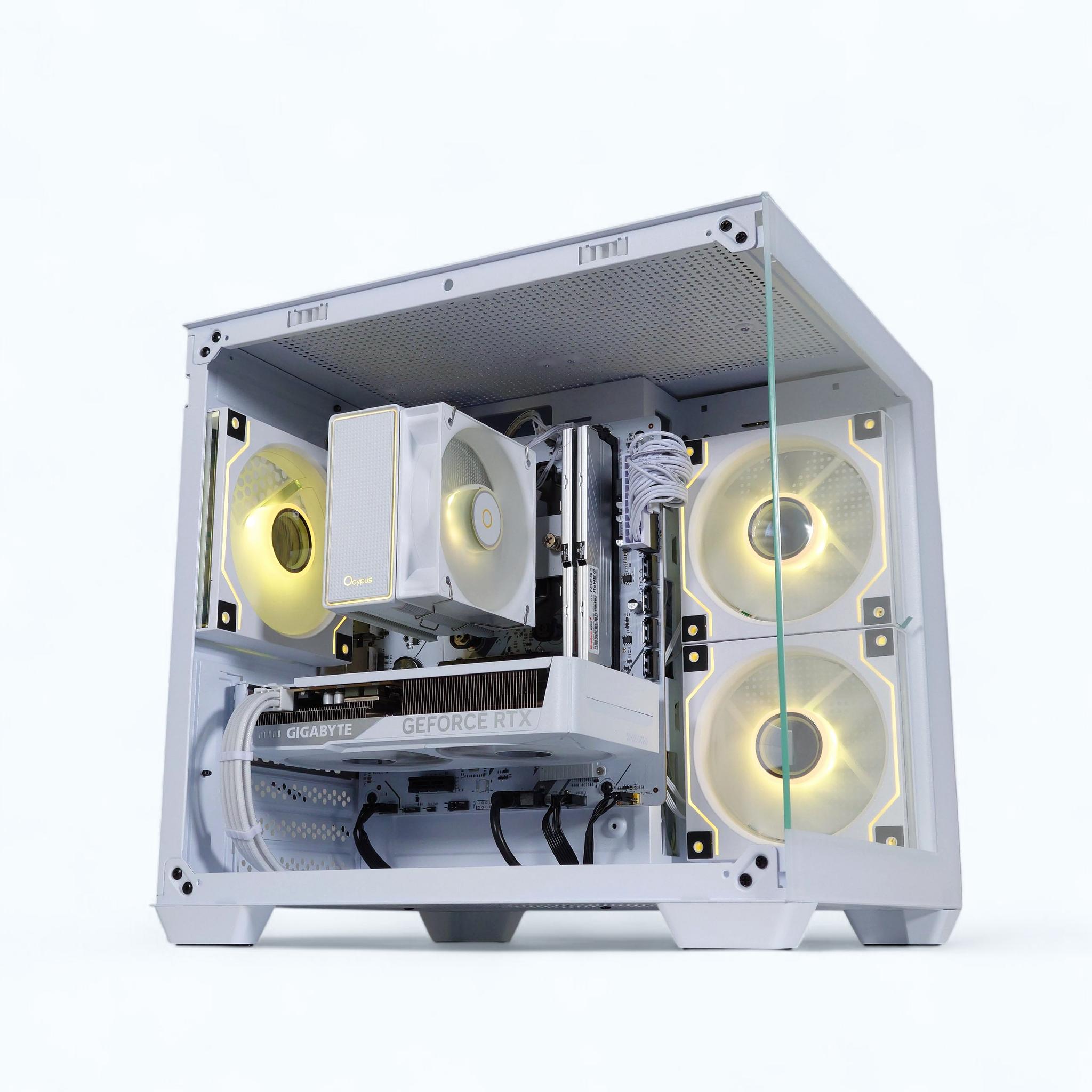 🤍🏔️Alaska V6❄️Nvidia RTX 5060 8GB❄️AMD Ryzen 5 5600 6 core❄️16GB DDR4❄️1TB NVME SSD