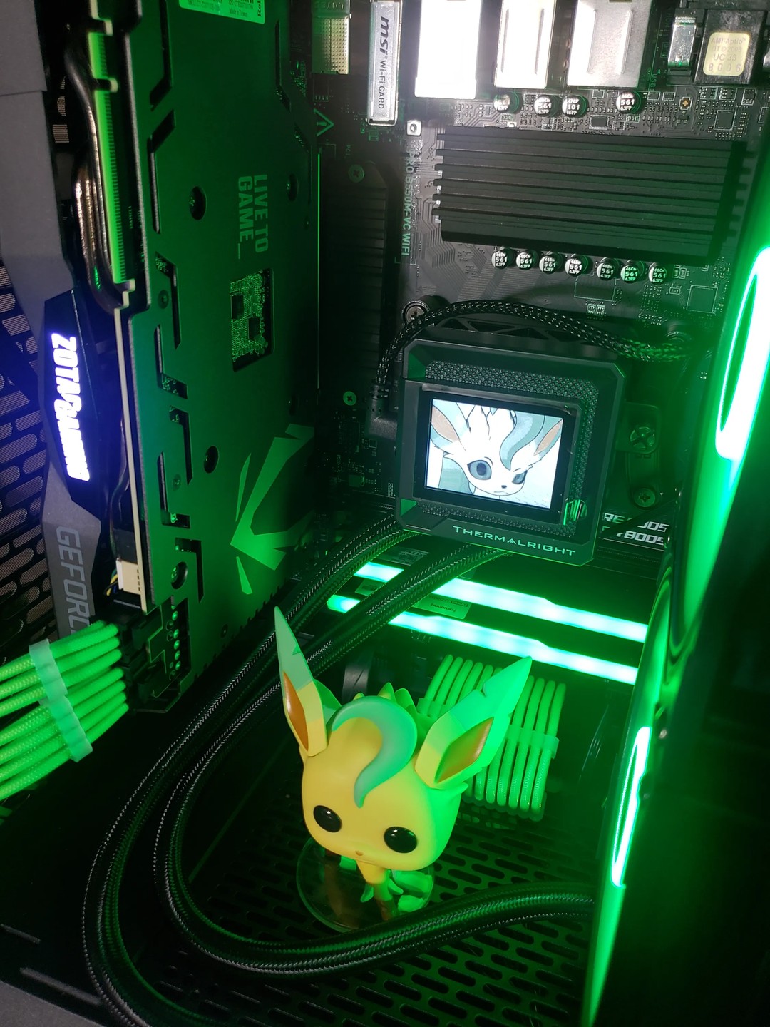 Leafeon Themed 1080/1440p Gaming PC | AMD Ryzen 5 3600 | RTX 2070