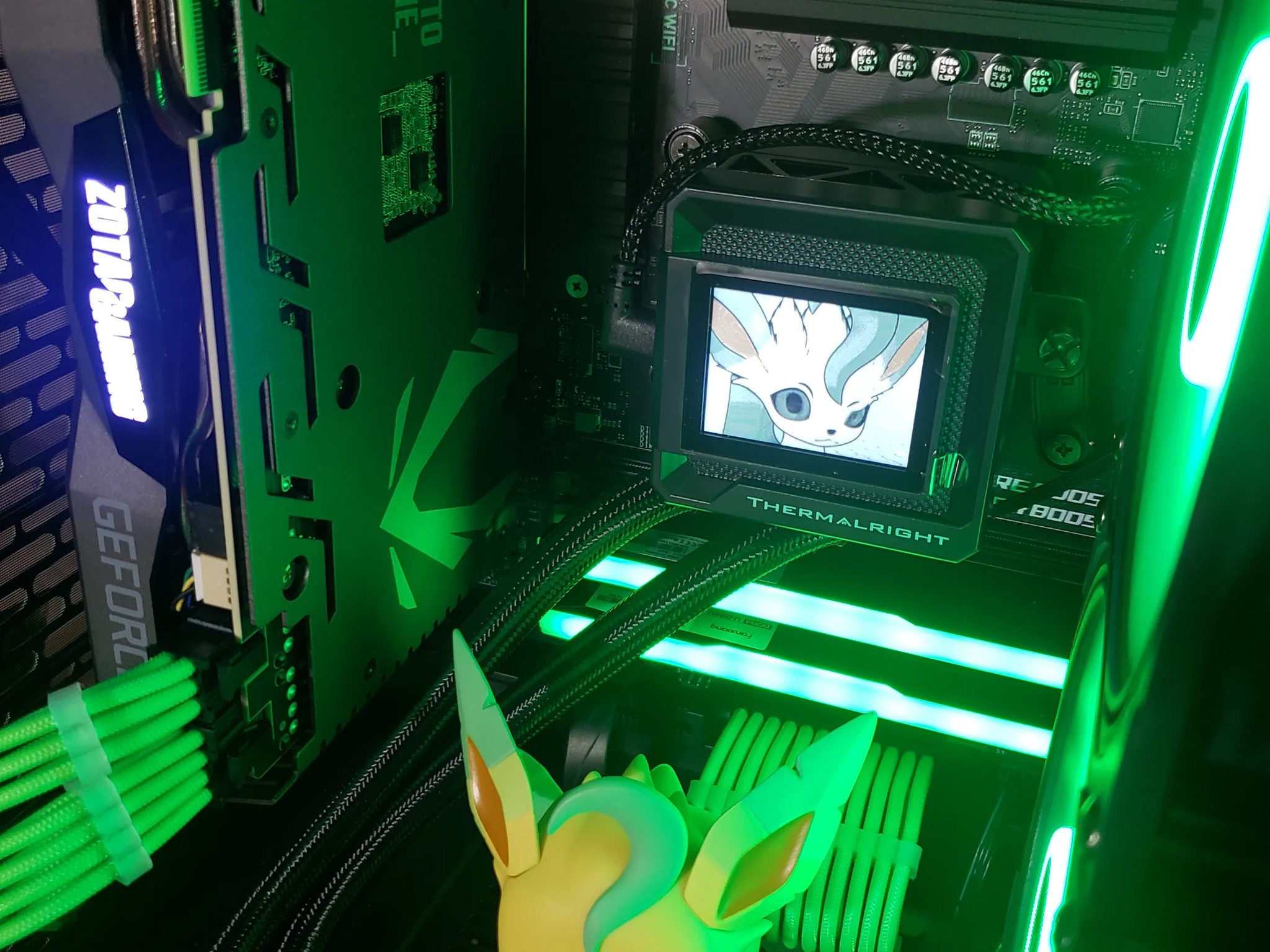 Leafeon Themed 1080/1440p Gaming PC | AMD Ryzen 5 3600 | RTX 2070 Super | 16GB RAM | 1TB NVMe SSD