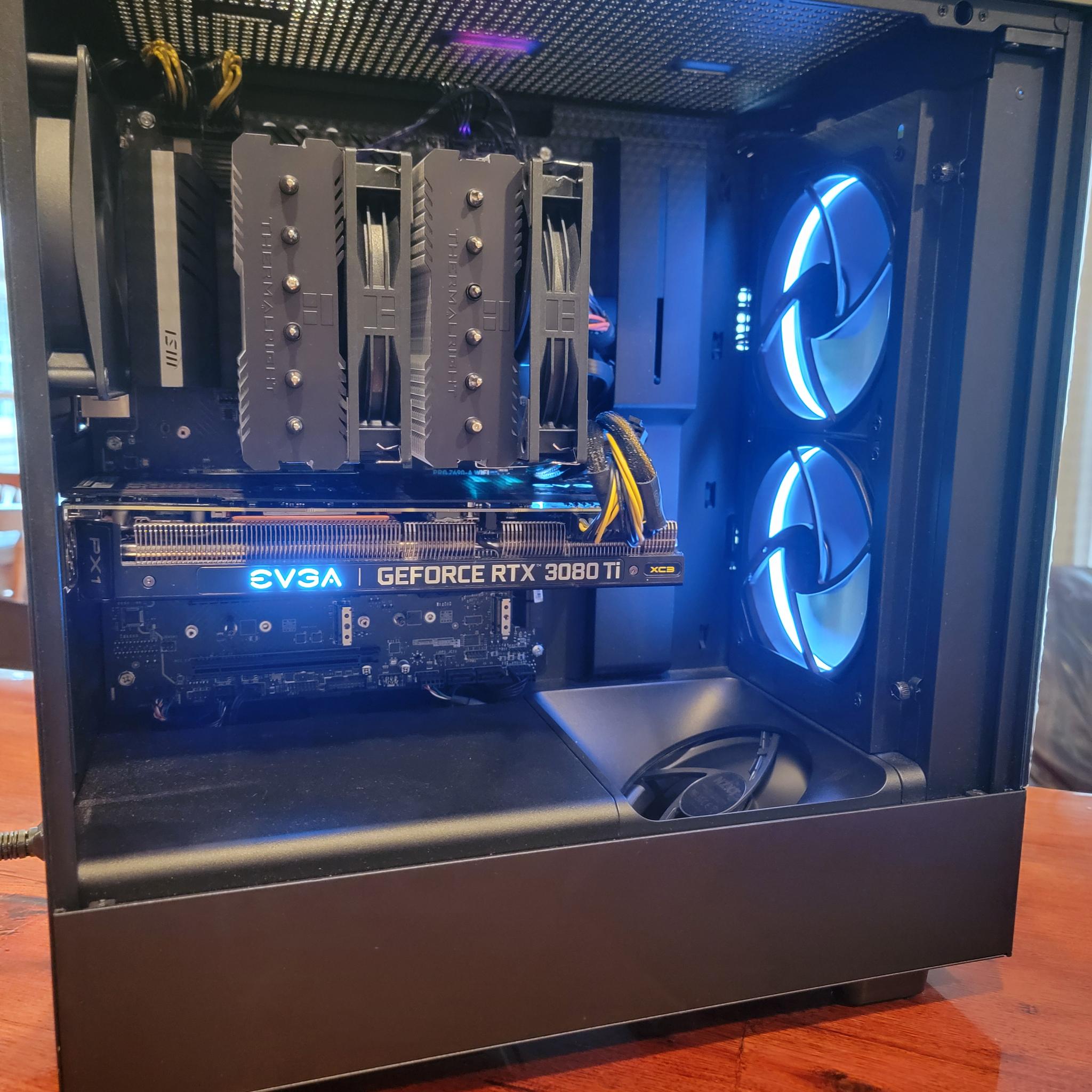 EVGA RTX 3080ti 12gb + Intel 13500T PC Build #1