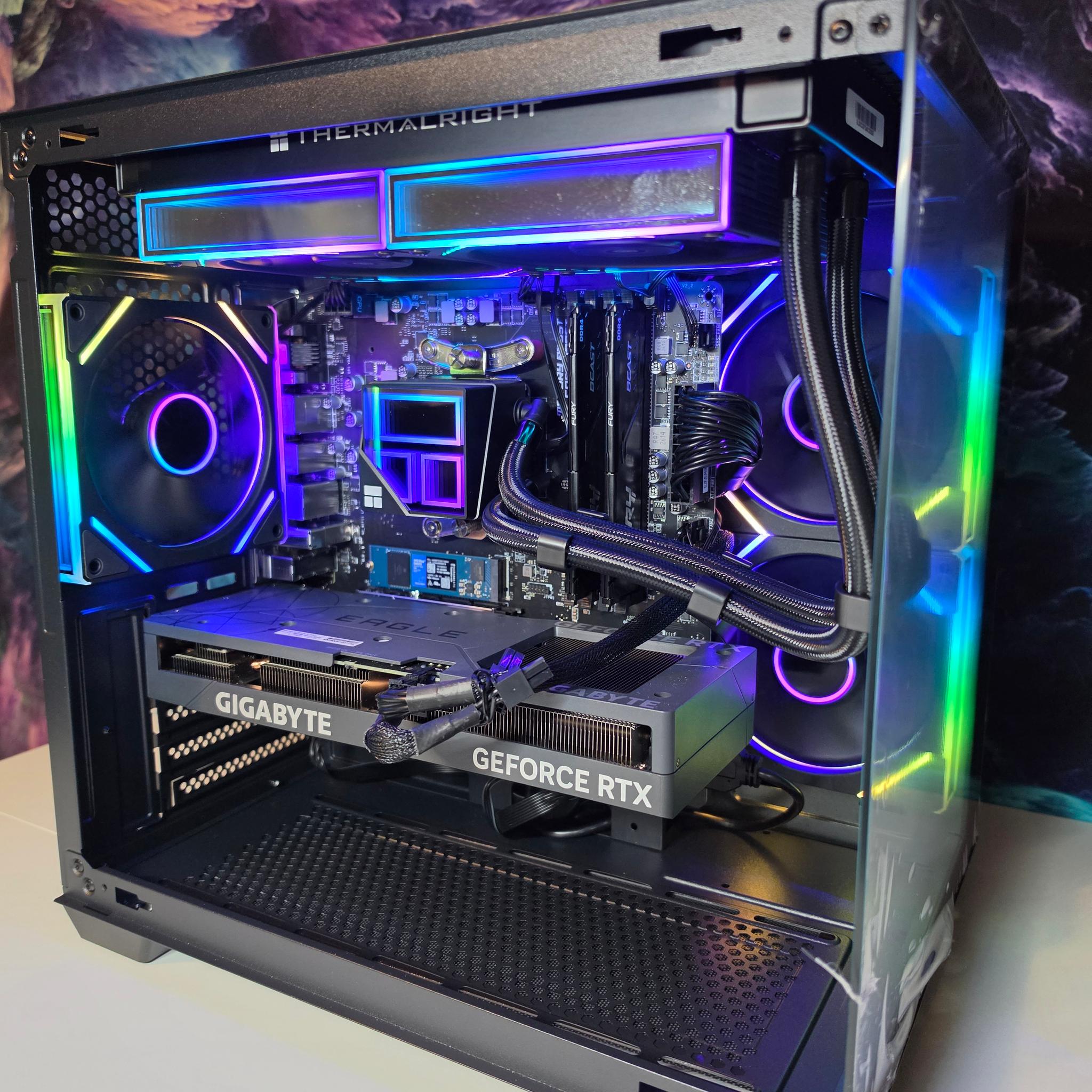 RESERVED RTX 4060ti 8gb + Ryzen 5600x PC Build #89