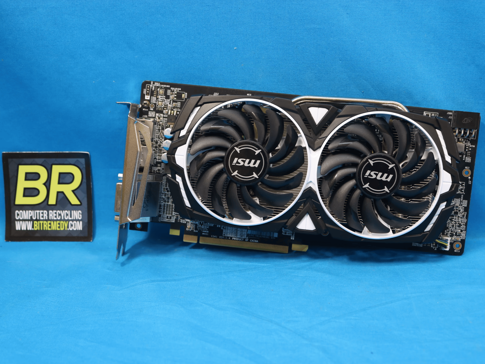 MSI AMD Radeon RX 580 ARMOR 8G OC GDDR5 PCIe 3.0 x16 Desktop GPU