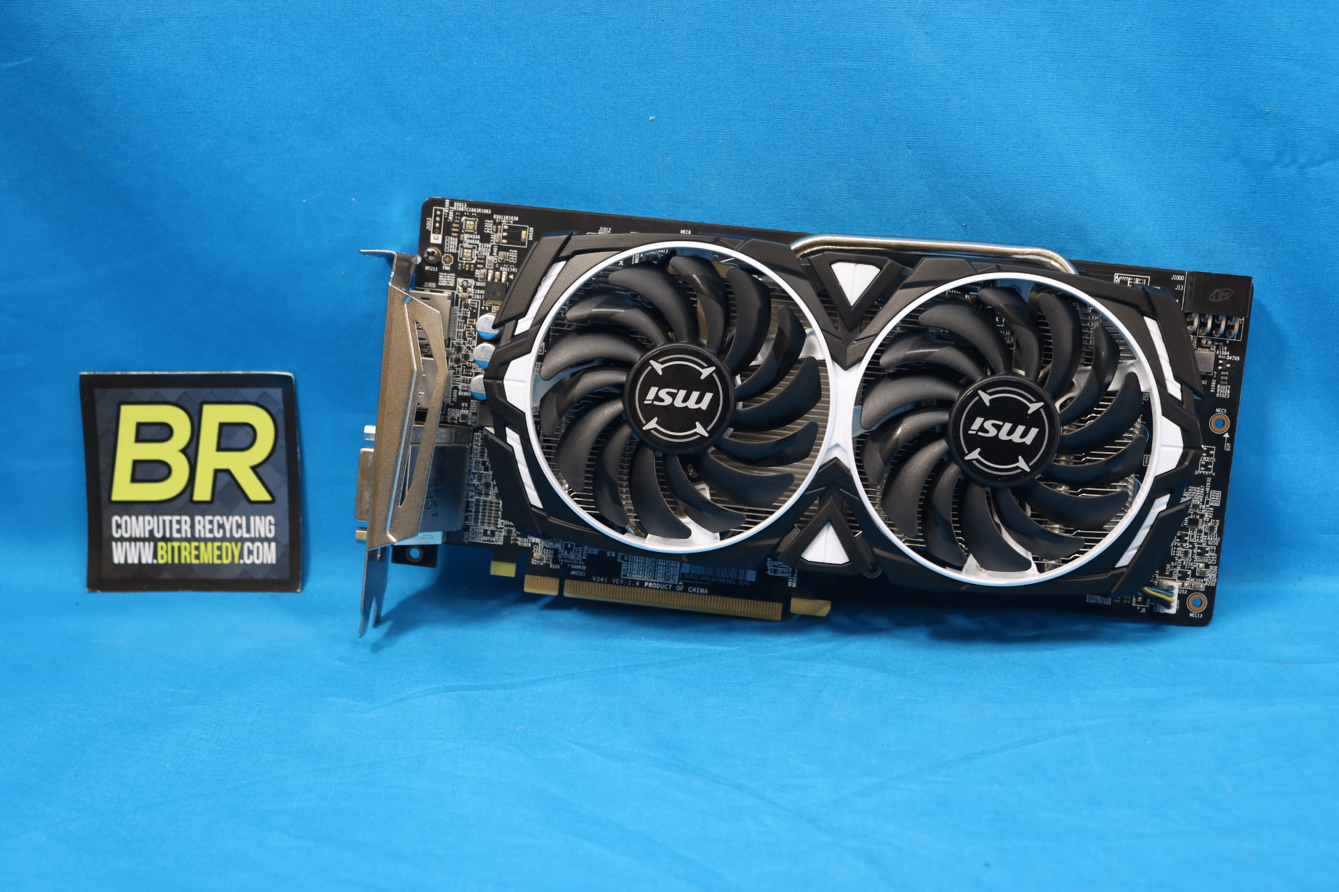 MSI AMD Radeon RX 580 ARMOR 8G OC GDDR5 PCIe 3.0 x16 Desktop GPU