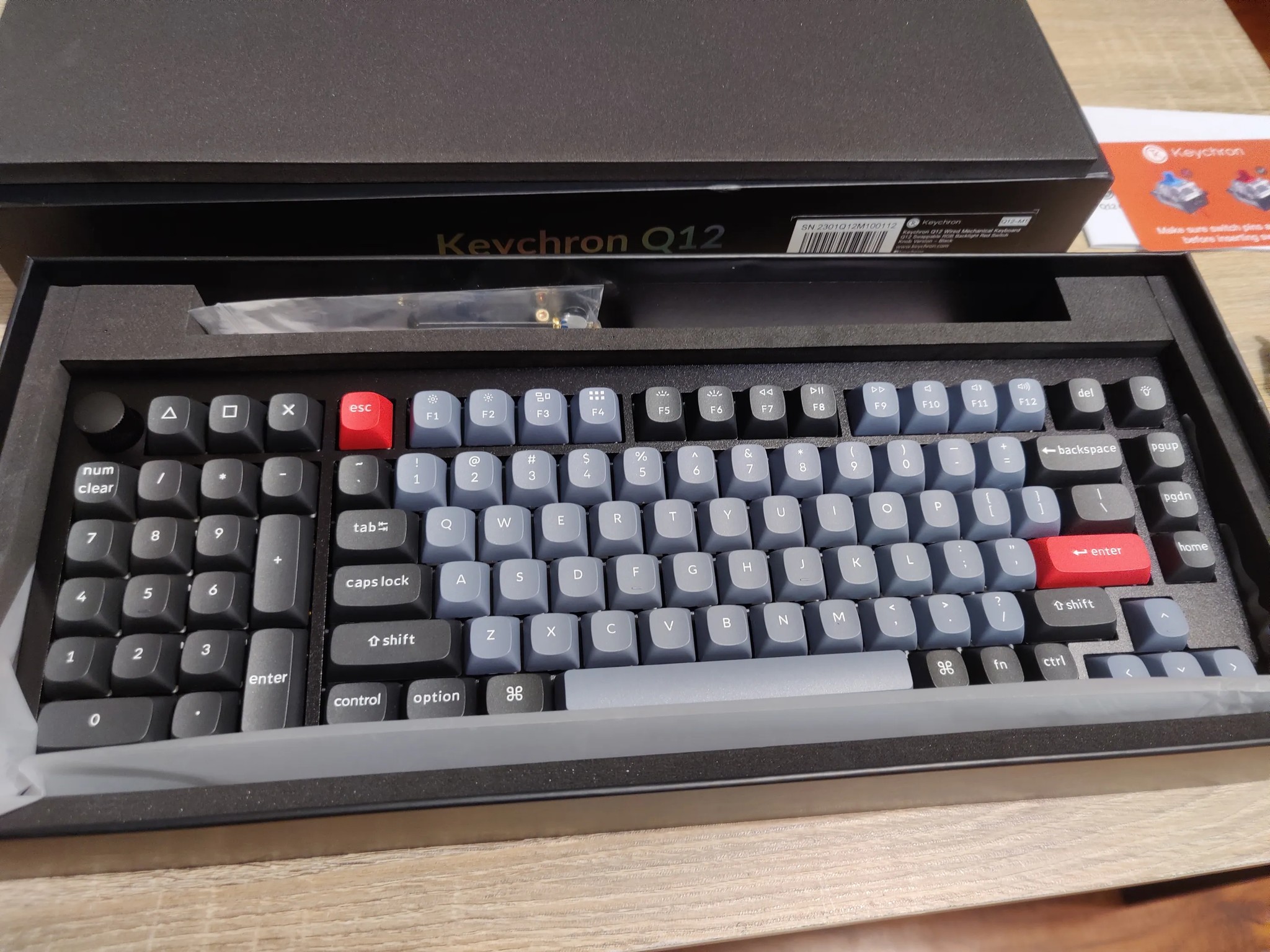 Keychron Q12 QMK Custom Mechanical Keyboard